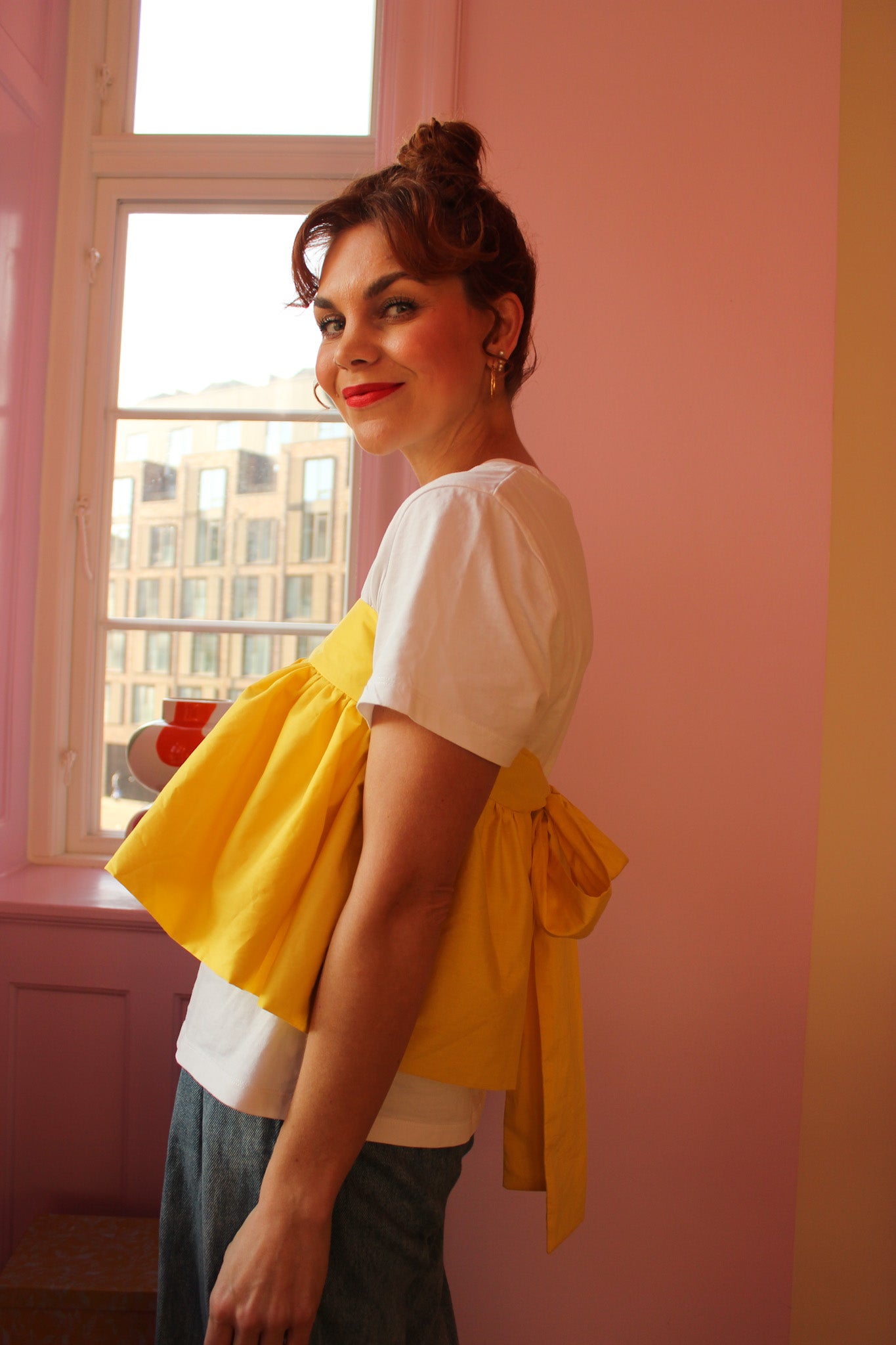 Bobbie Beam Wrap Skirt - Sunny Yellow
