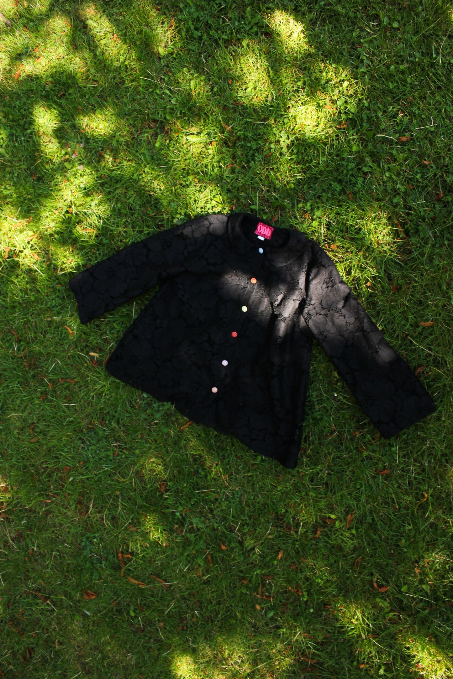 Prysselius Lace Shirt - Night Sky Black