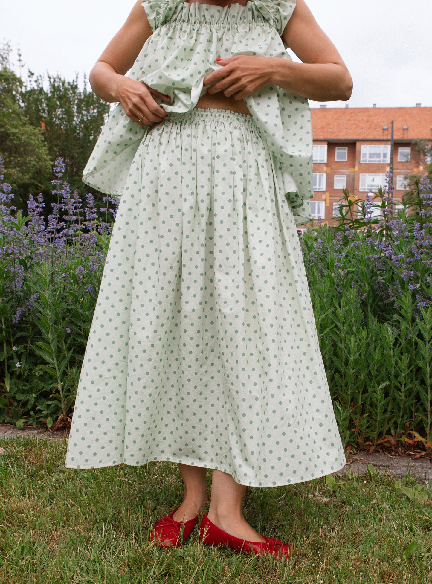Flowy Skirt - Pear Sorbet
