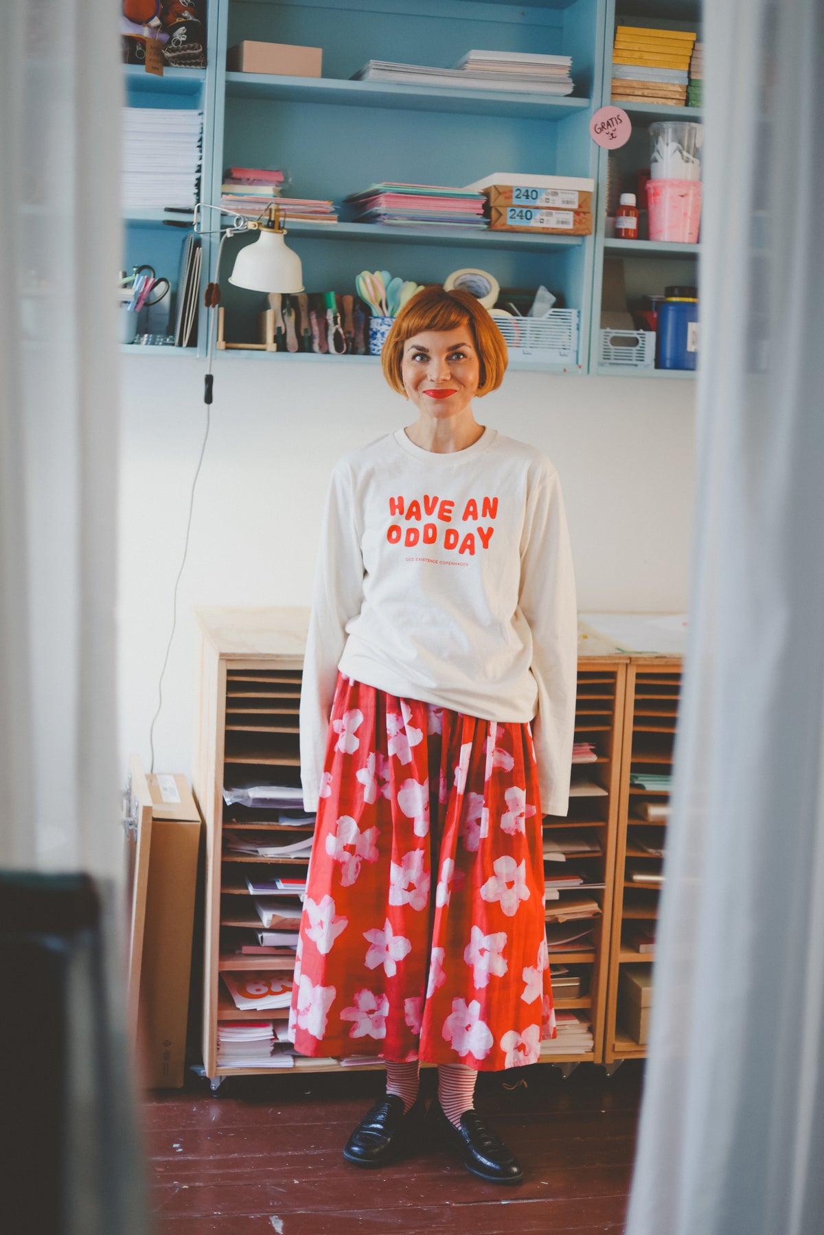 HAVE AN NICE DAY Long Sleeve - Ivory PRE ORDER