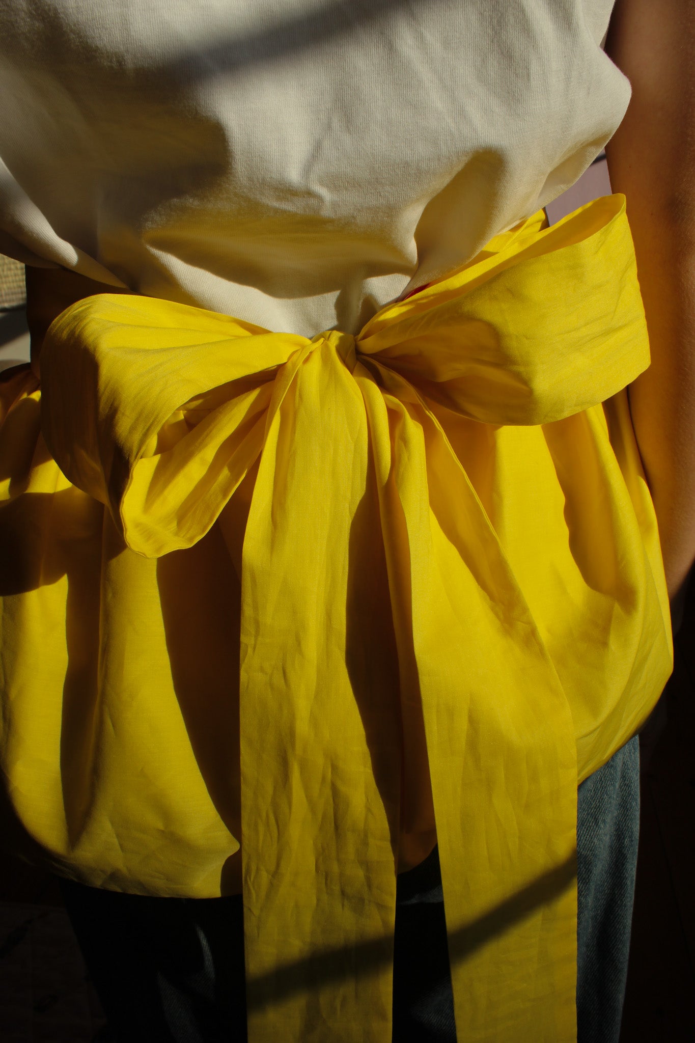 Bobbie Beam Wrap Skirt - Sunny Yellow