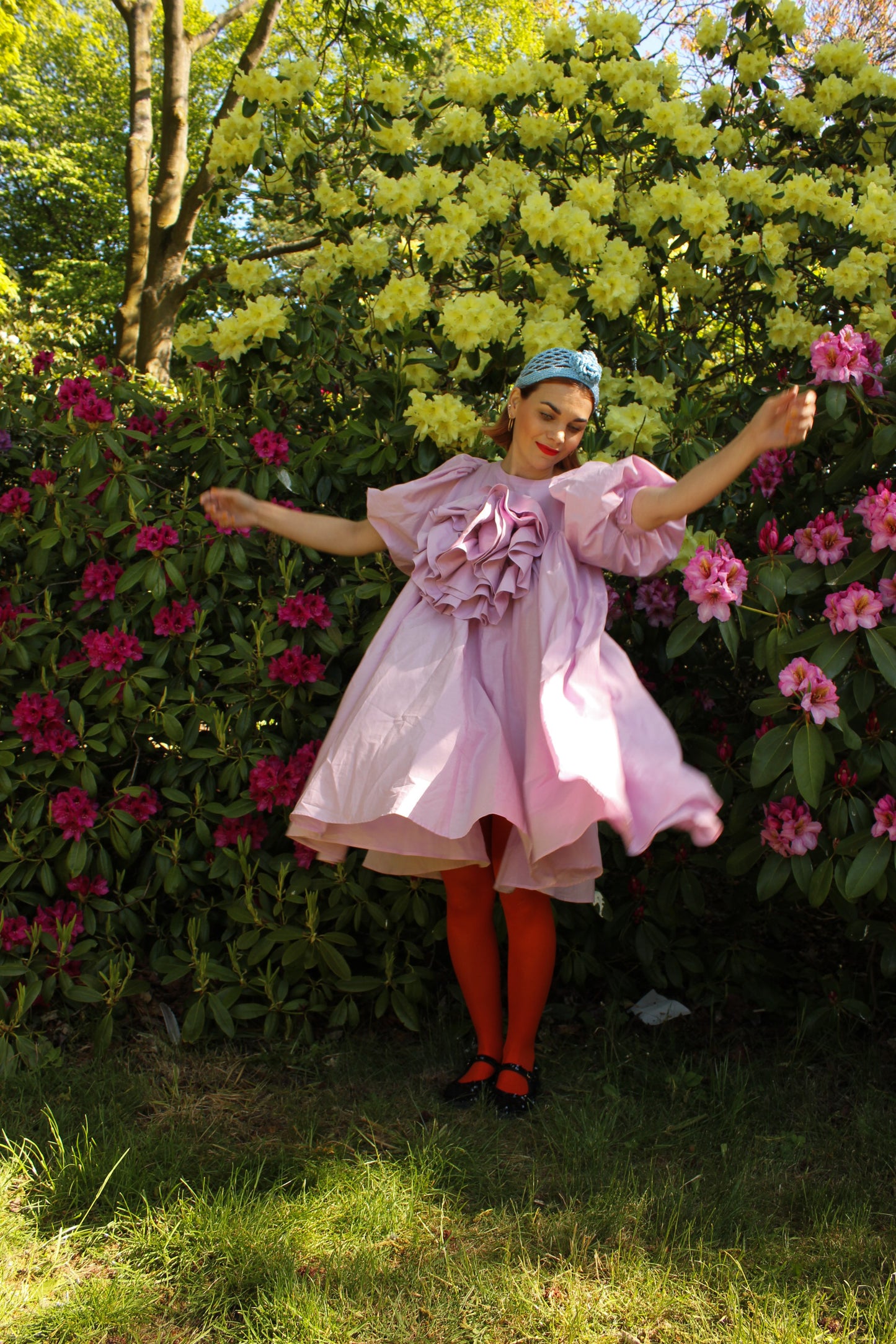 A Rose is A Rose Dress - Warm Cuddle Lilac