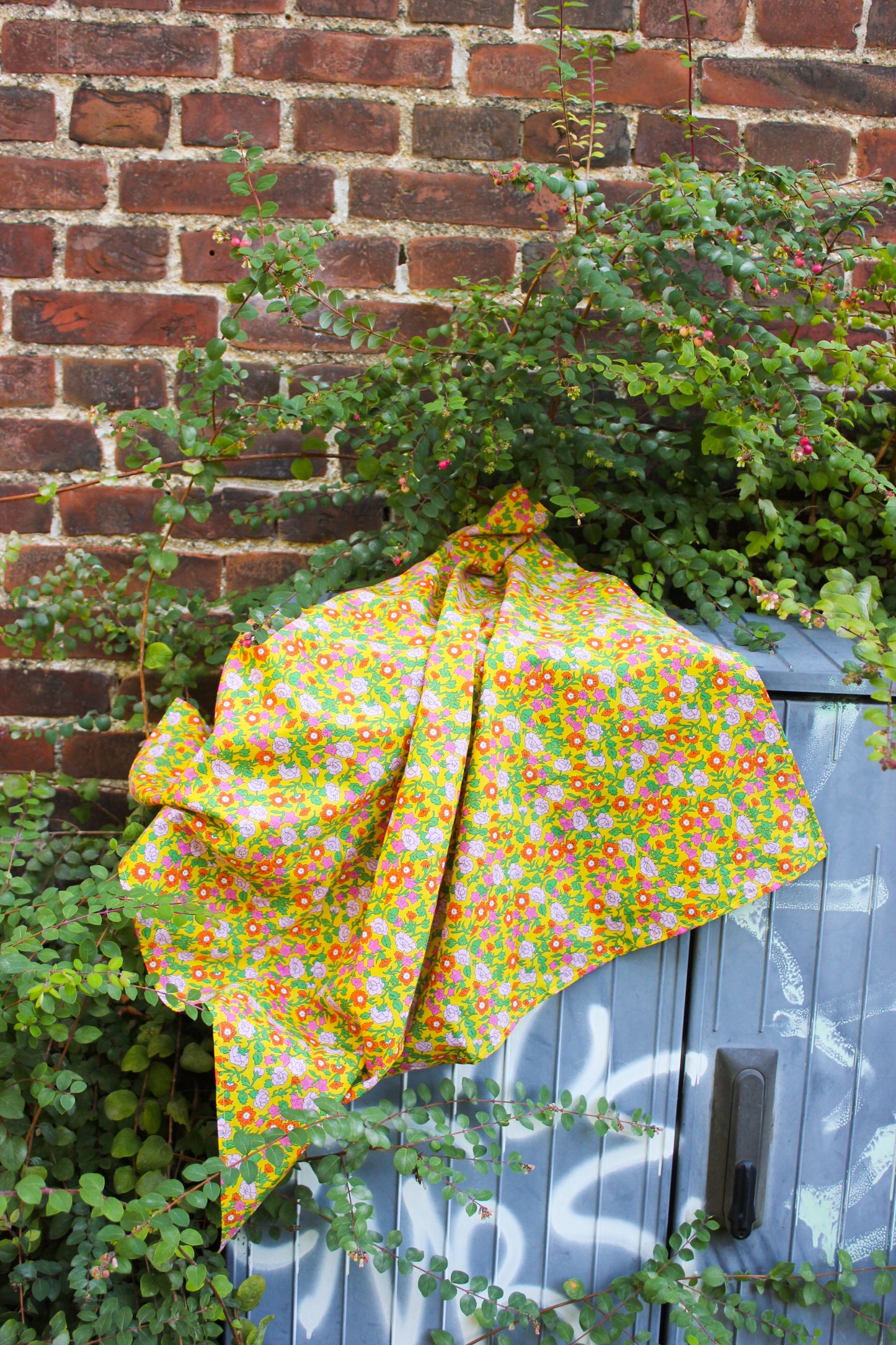 Fanny Scarf - Yellow Meadow READY TO SHIP