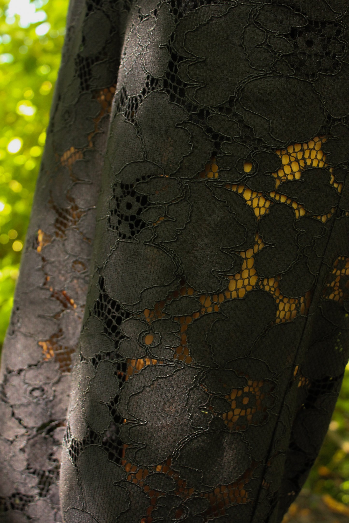 Prysselius Lace Pants - Night Sky Black