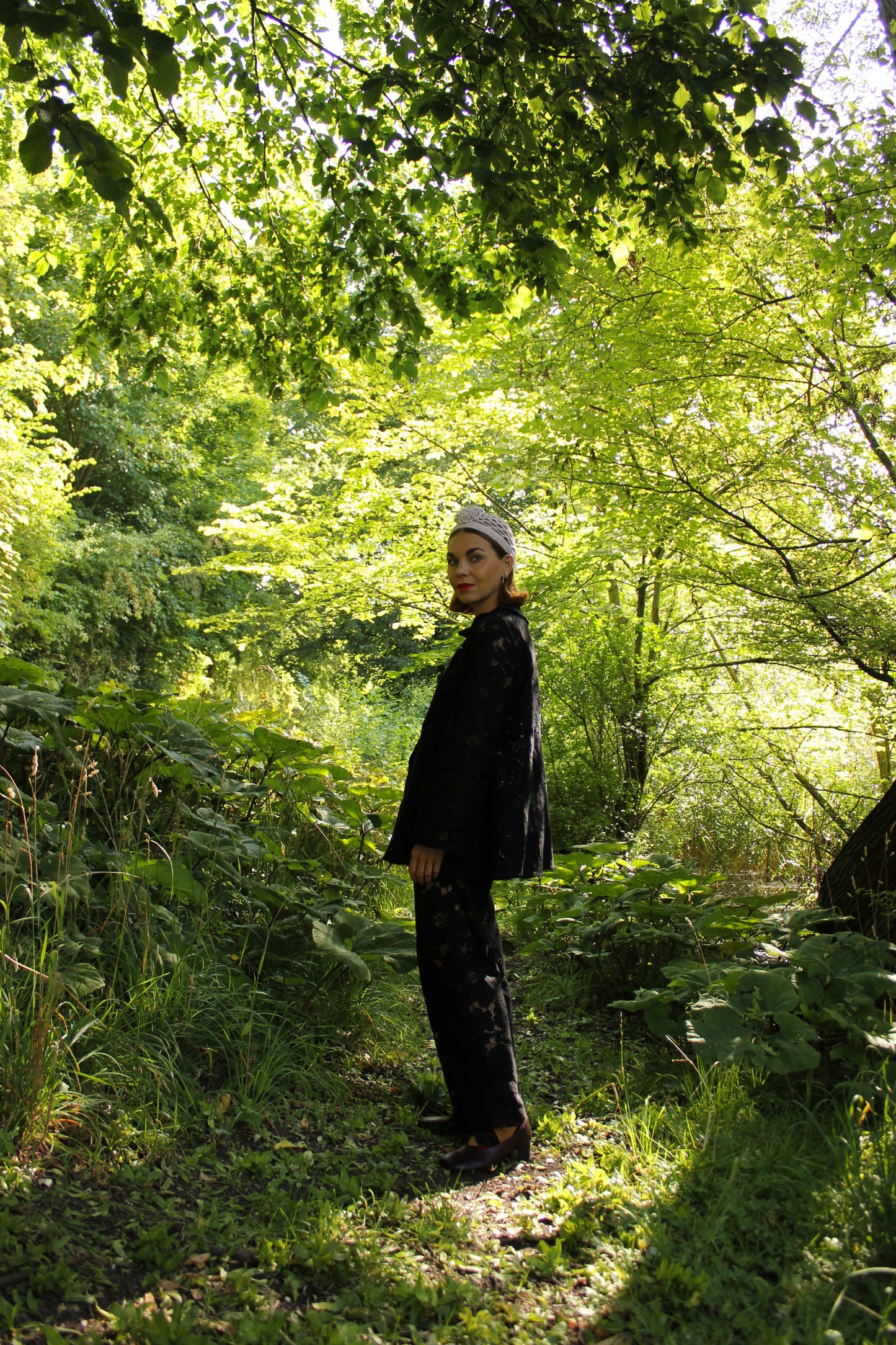 Prysselius Lace Shirt - Night Sky Black
