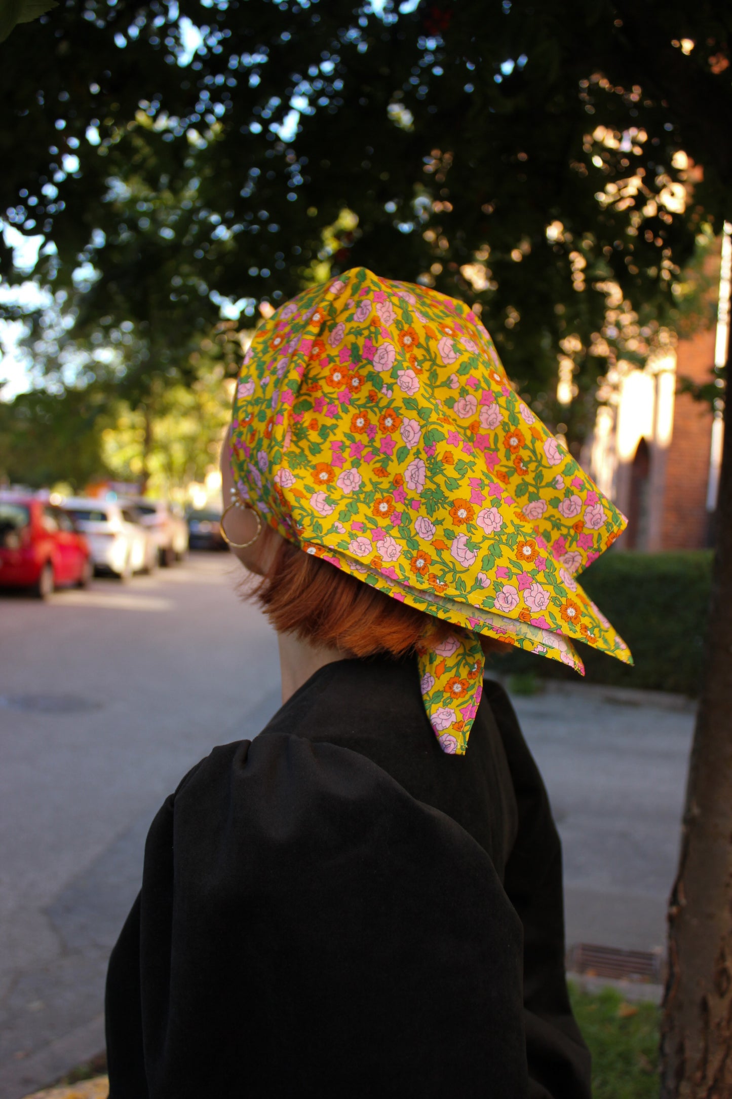 Fanny Scarf - Yellow Meadow READY TO SHIP