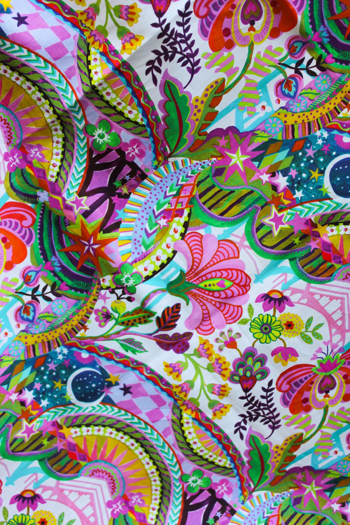 Fanny Scarf - Botanical Orangery READY TO SHIP
