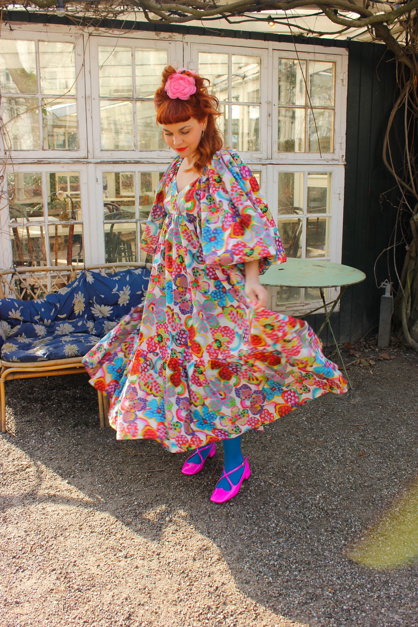 Francey Flare Dress - Daydream