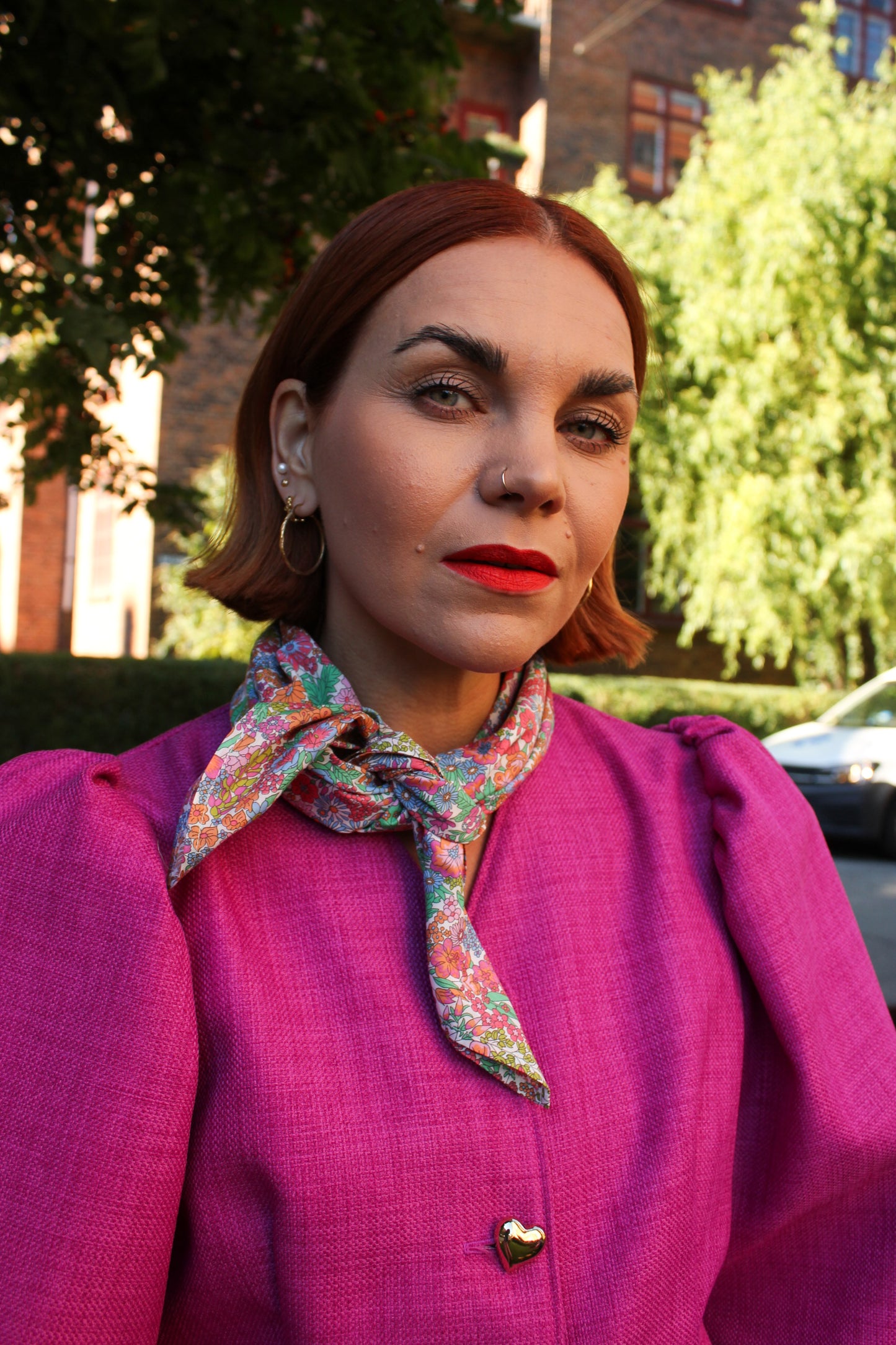 Fanny Scarf - Petal Fusion READY TO SHIP