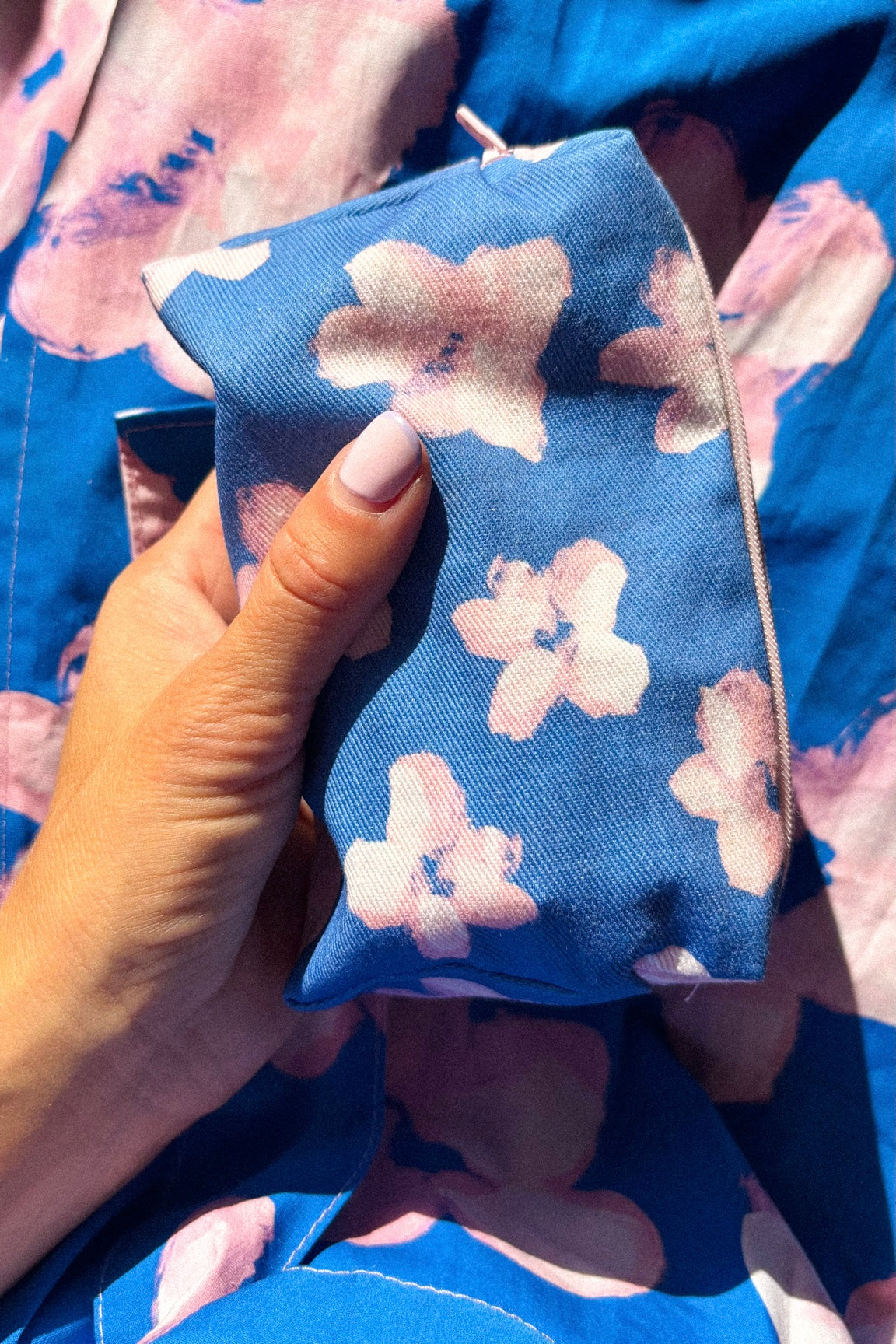 Verona Beauty Bag - Himmelblomst