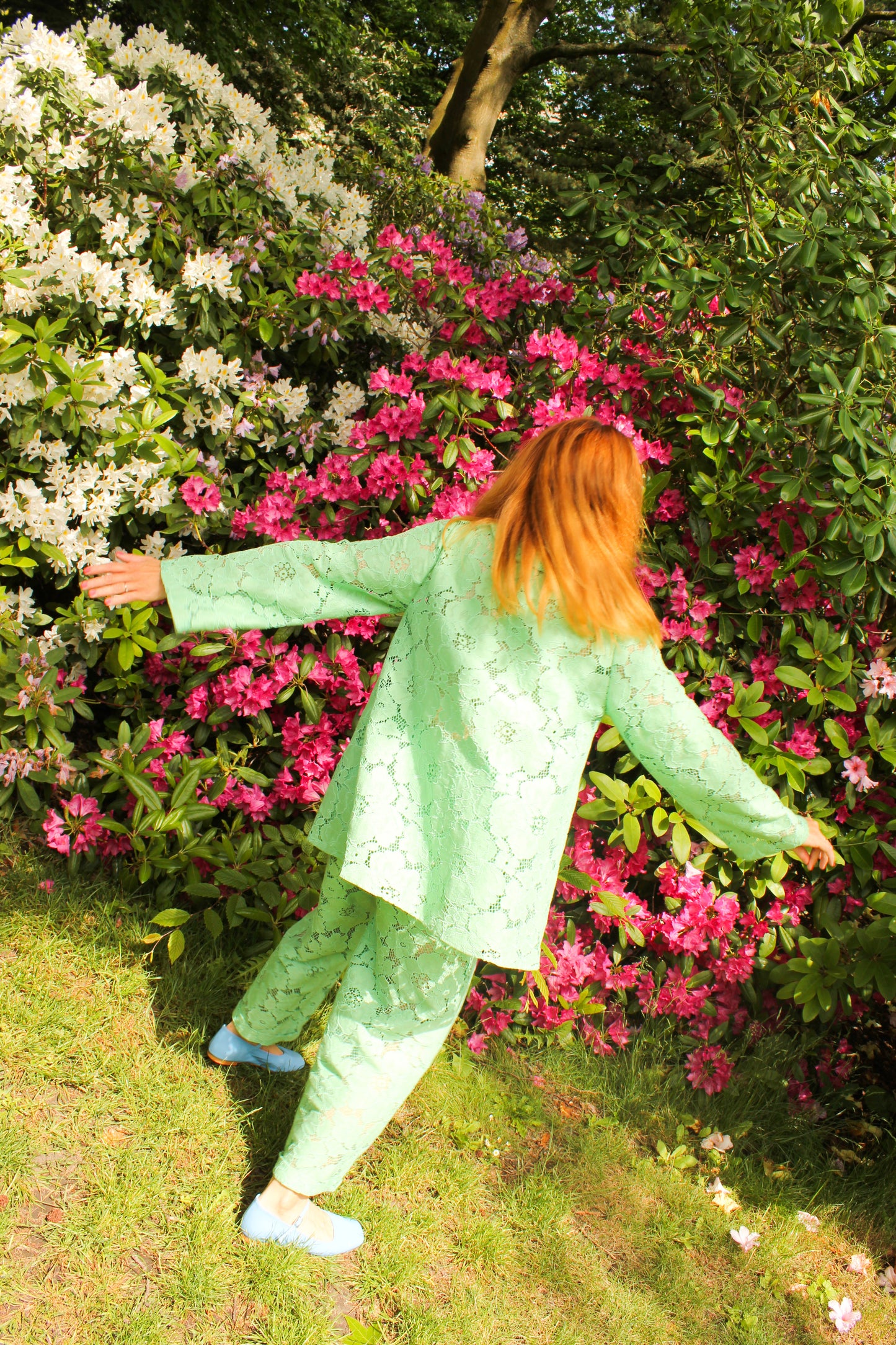 Prysselius Lace Shirt - Pistachio