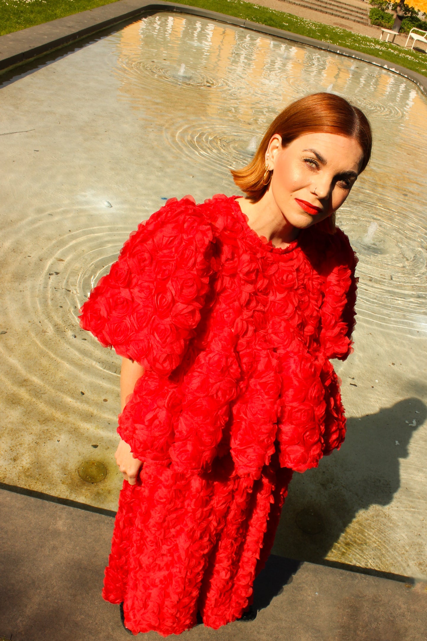 Bubble Top - Rosie Red