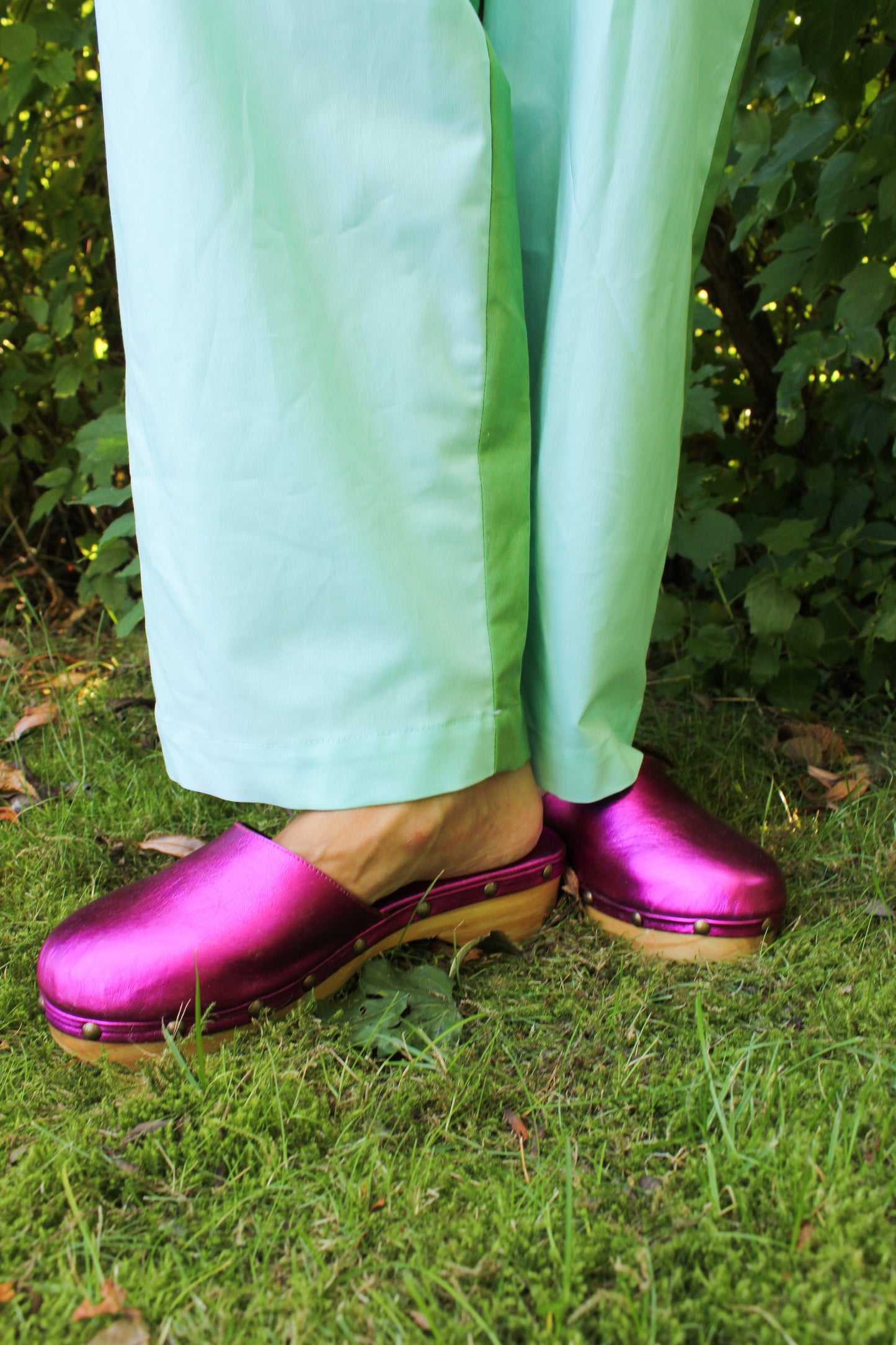 Odd Lemon x Pitta Clogs - Metallic Steps