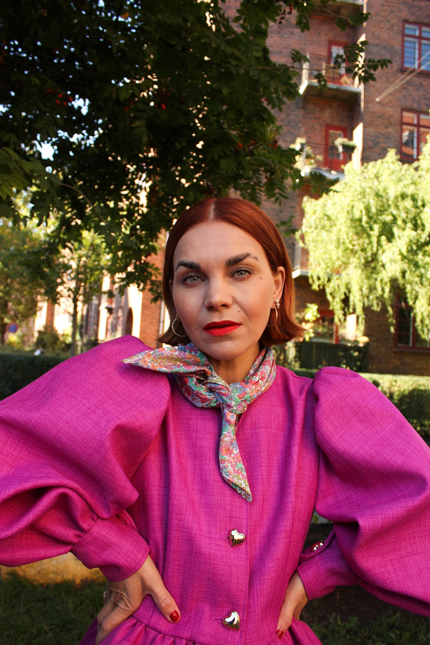 Fanny Scarf - Petal Fusion READY TO SHIP