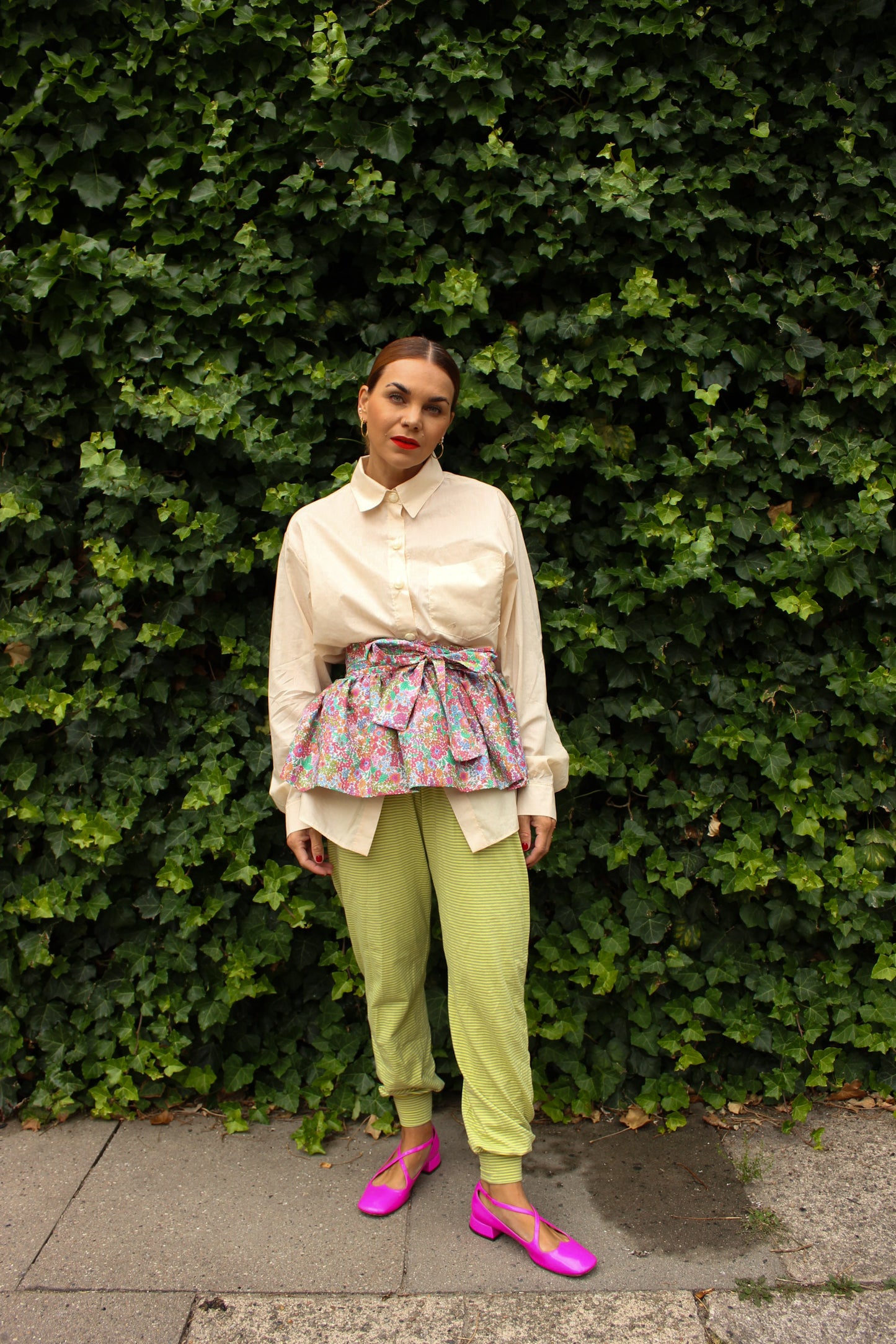 Bobbie Beam Wrap Skirt - Petal Fusion