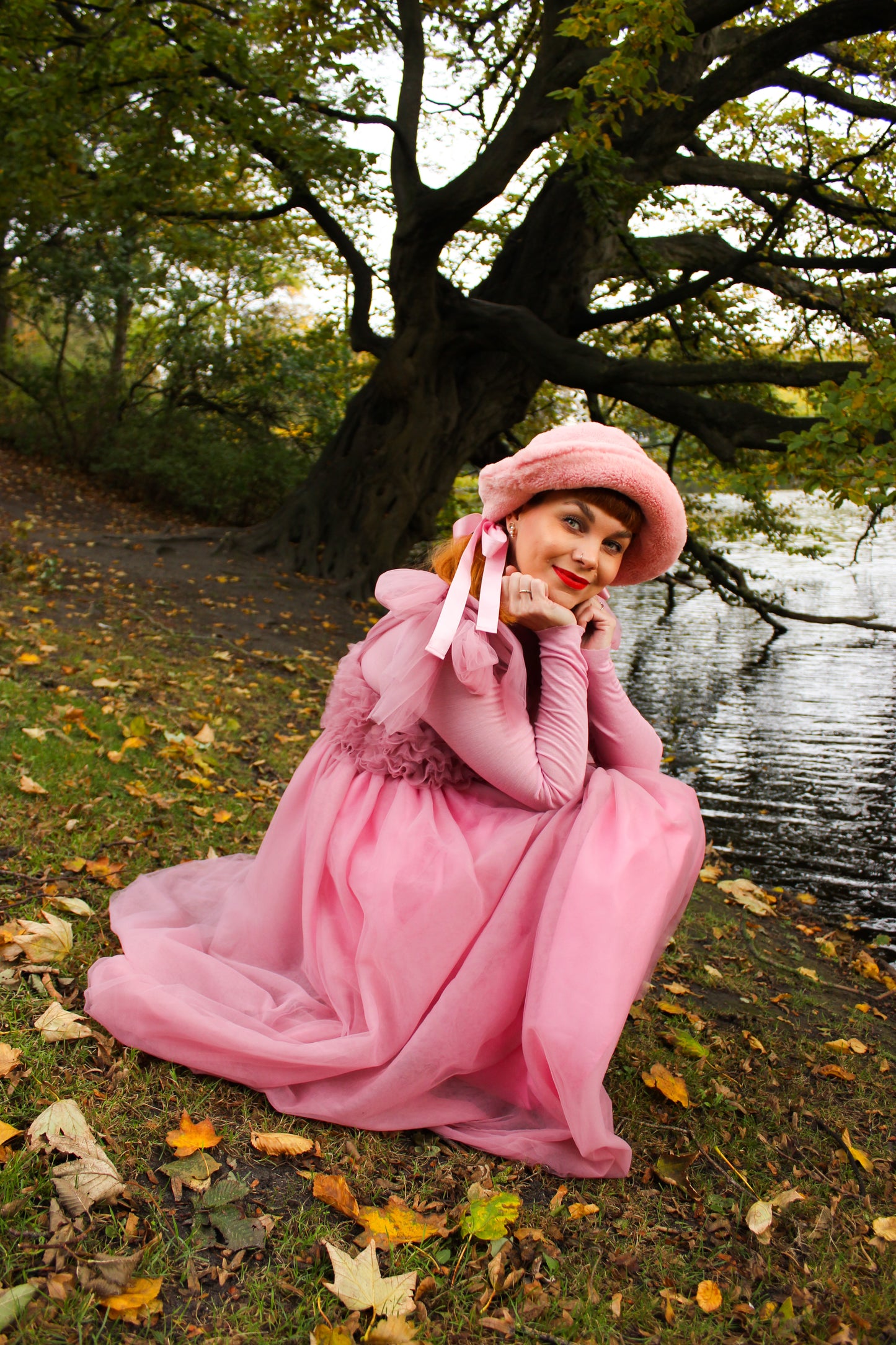 Fey Tulle Dress - Baby Rose