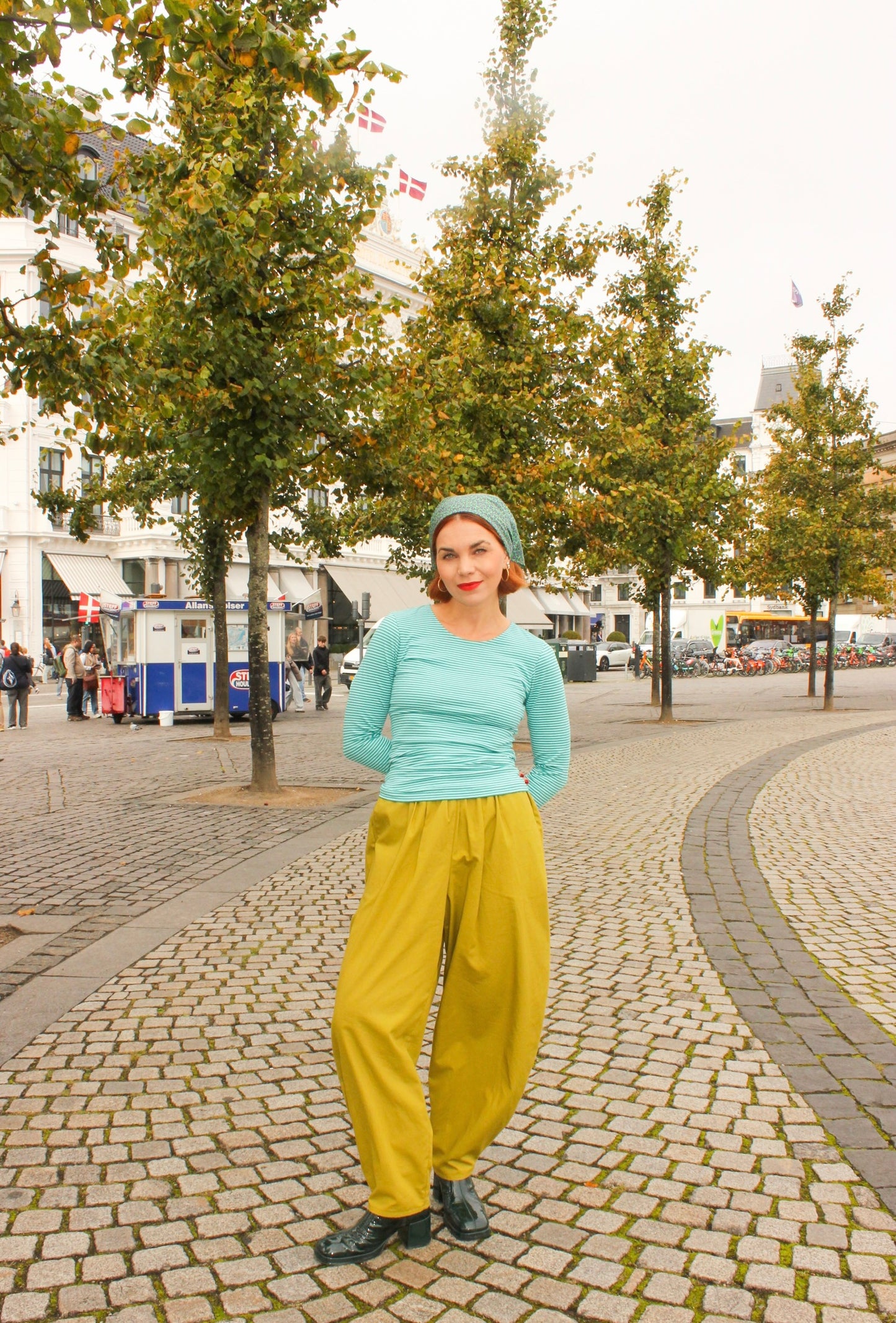 Balula Long Sleeve - Green and Blue Love Affair