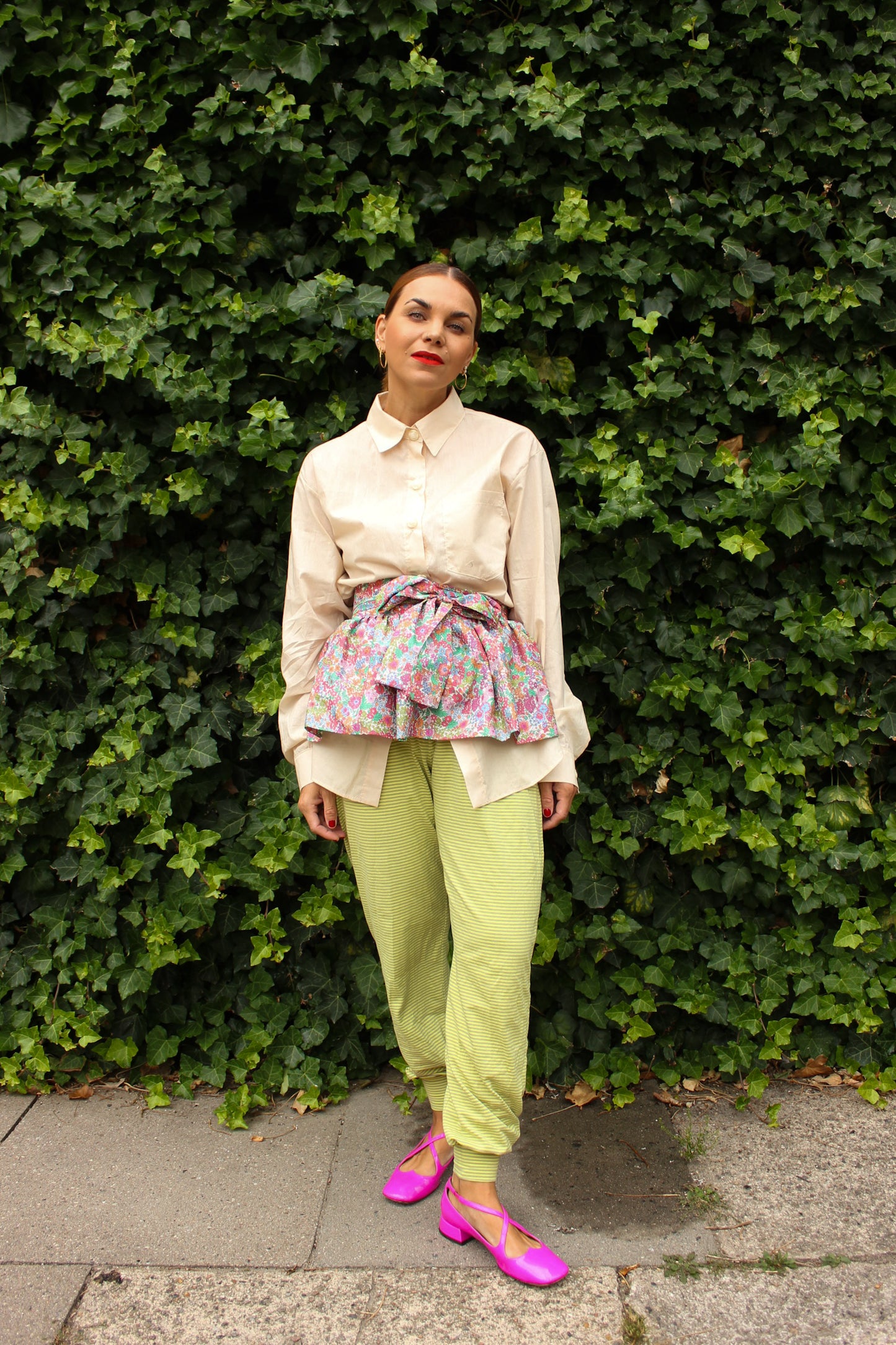 Bobbie Beam Wrap Skirt - Petal Fusion
