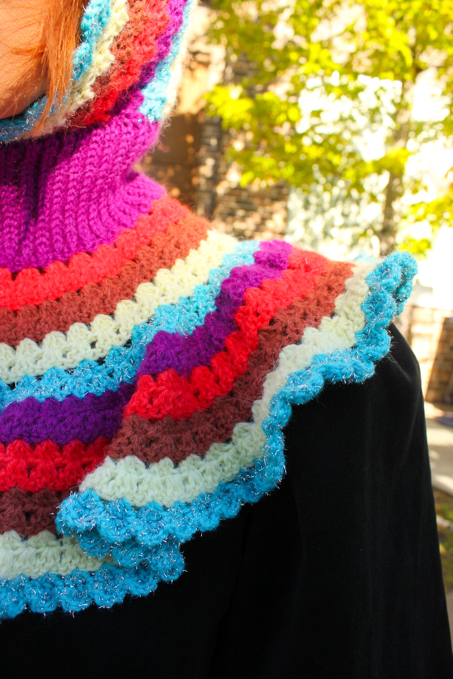 Fiona Flower Head Balaclava - Crochet Pattern