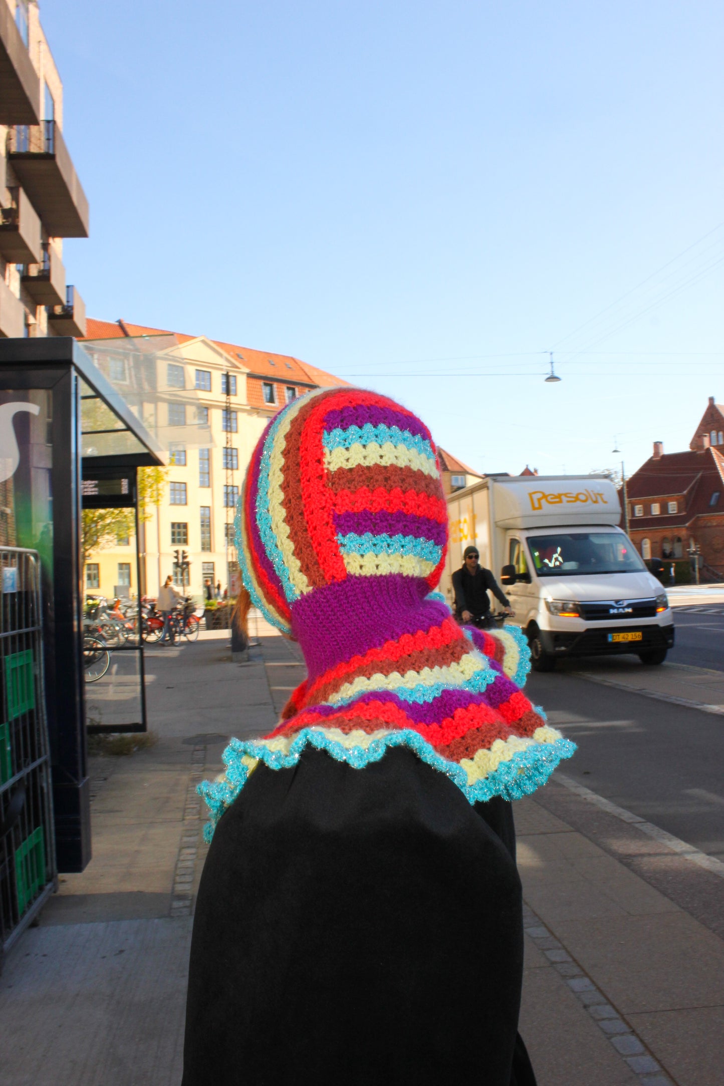 Fiona Flower Head Balaclava - Crochet Pattern