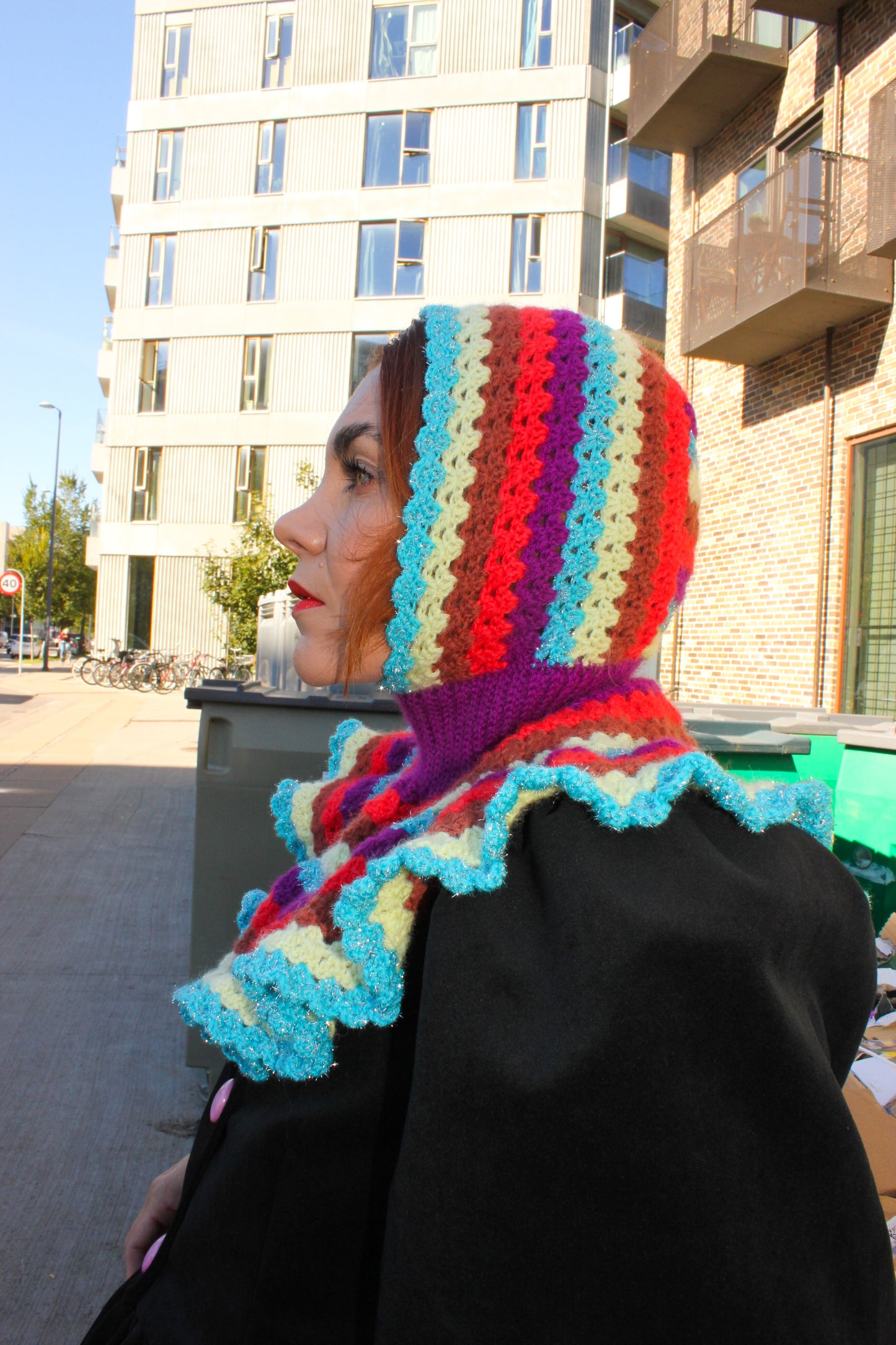 Fiona Flower Head Balaclava - Crochet Pattern