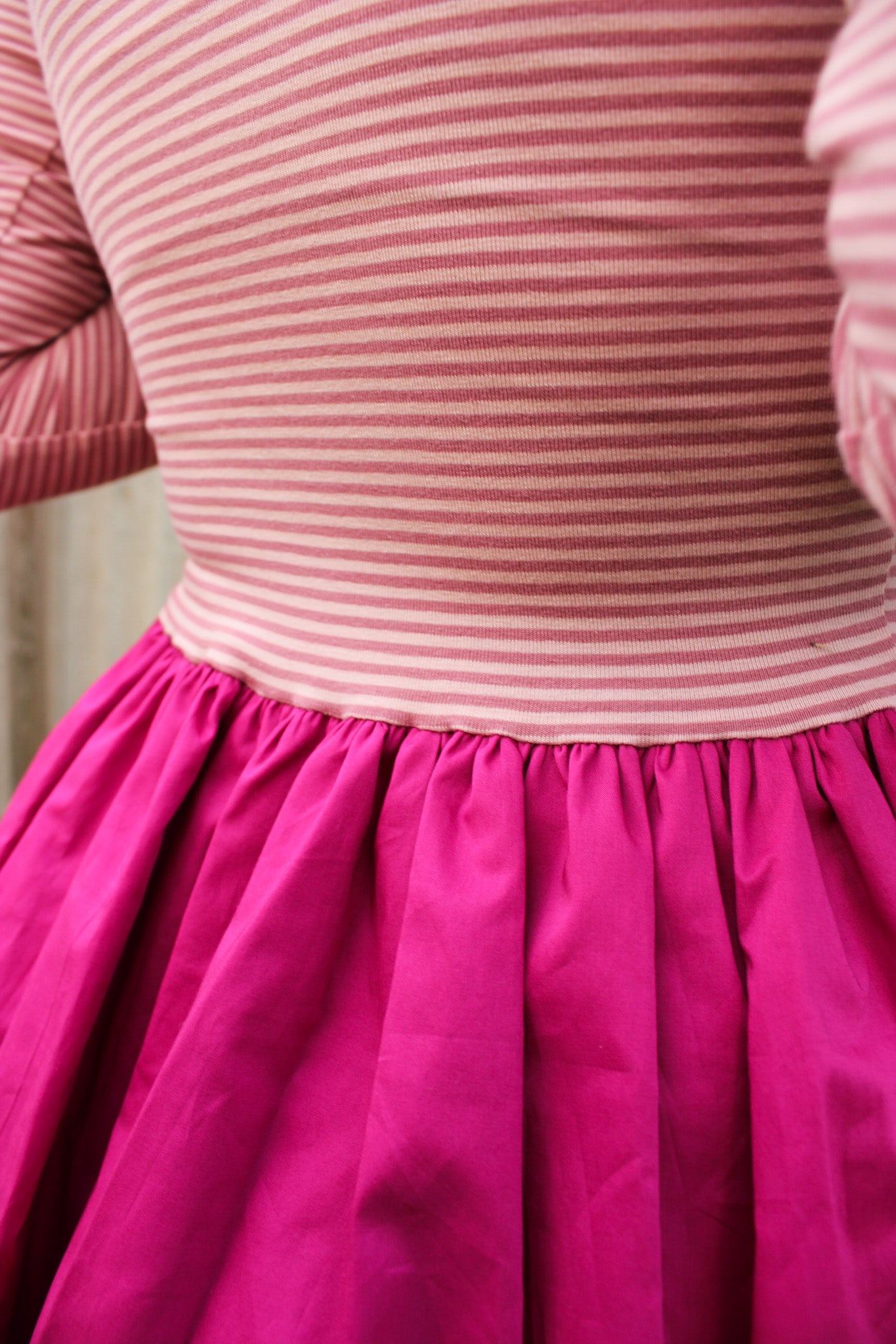Almost a Prom Mini Dress - Hugging Pink & Magenta