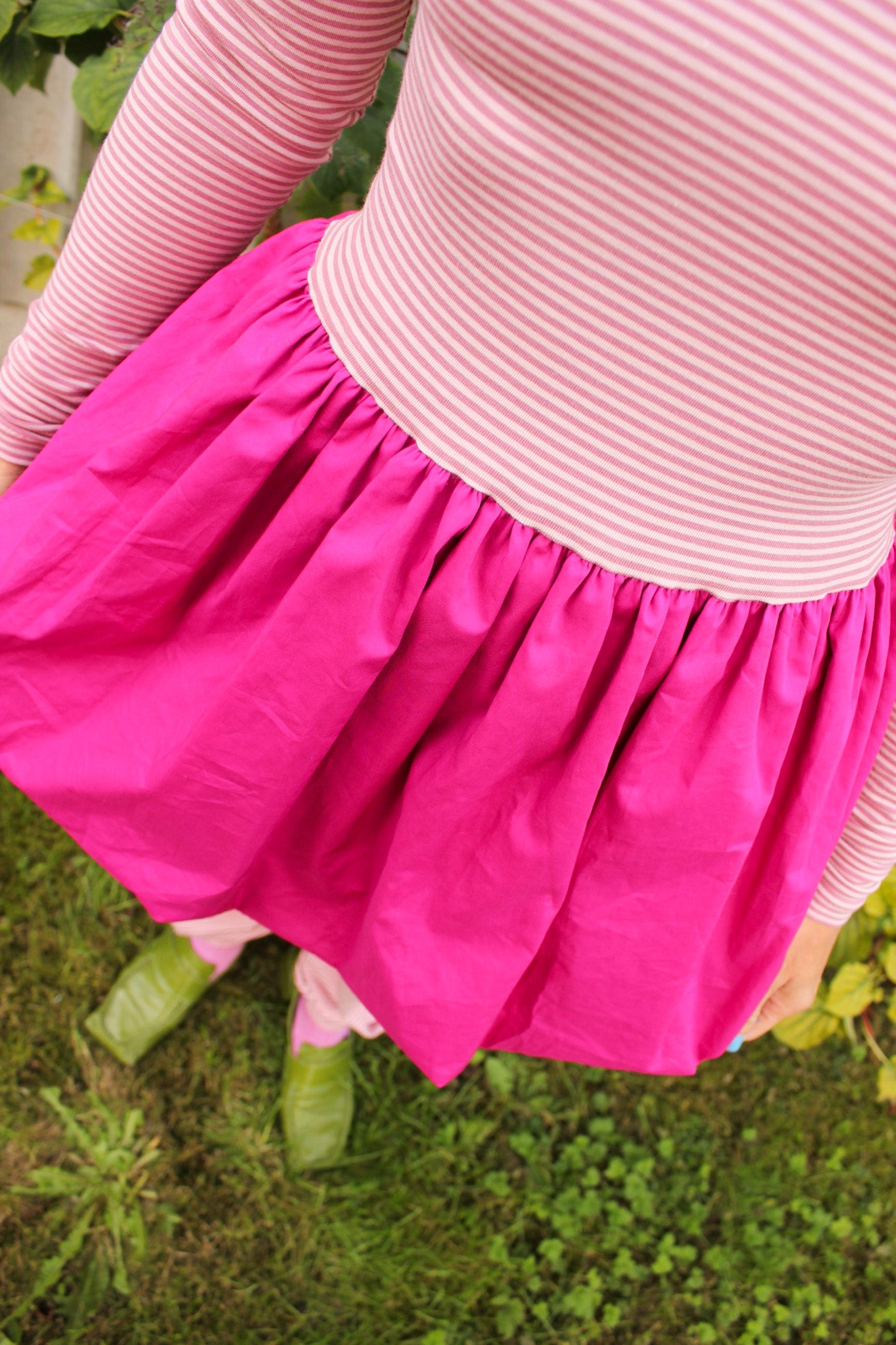 Almost a Prom Mini Dress - Hugging Pink & Magenta