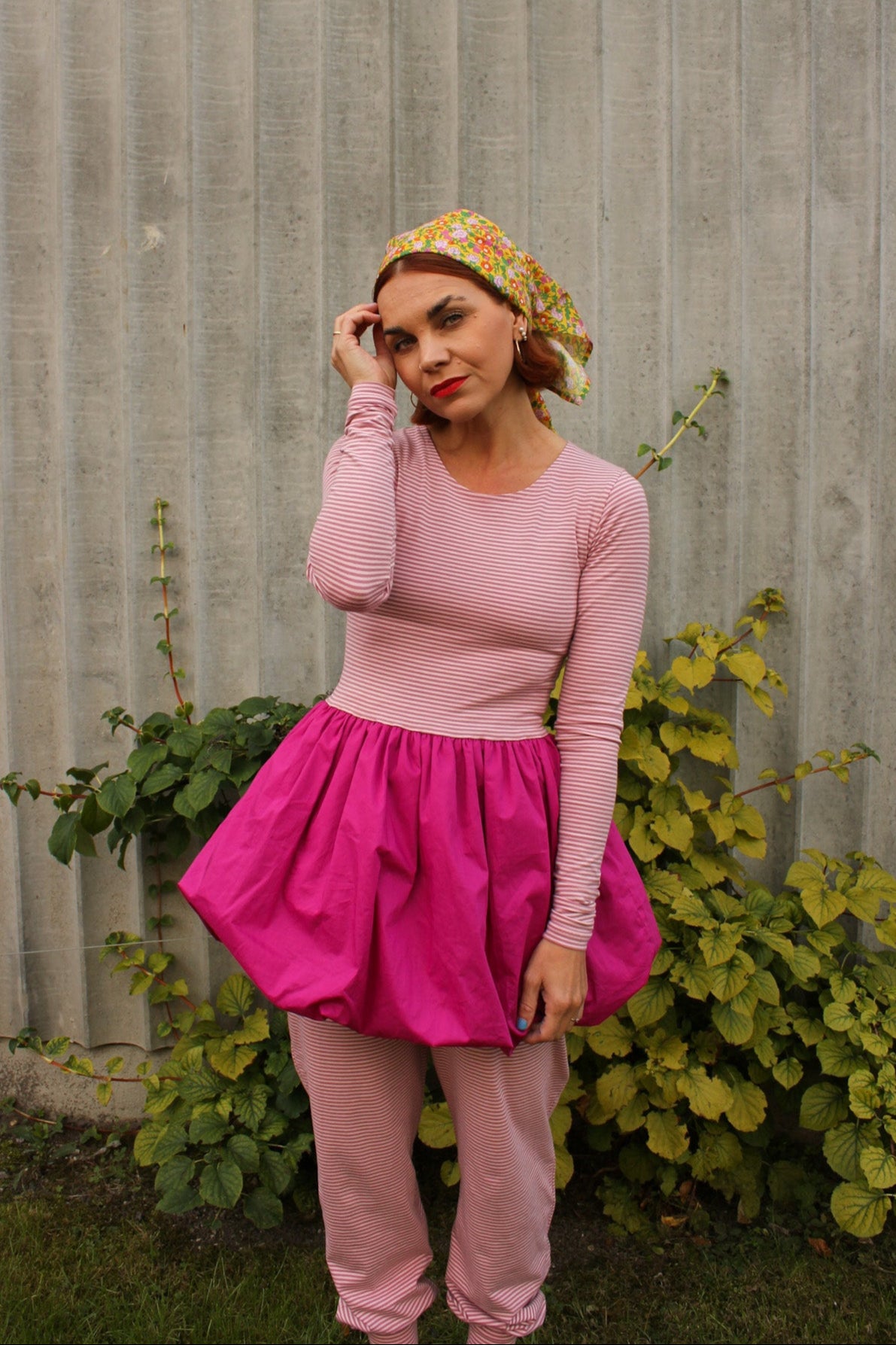 Almost a Prom Mini Dress - Hugging Pink & Magenta