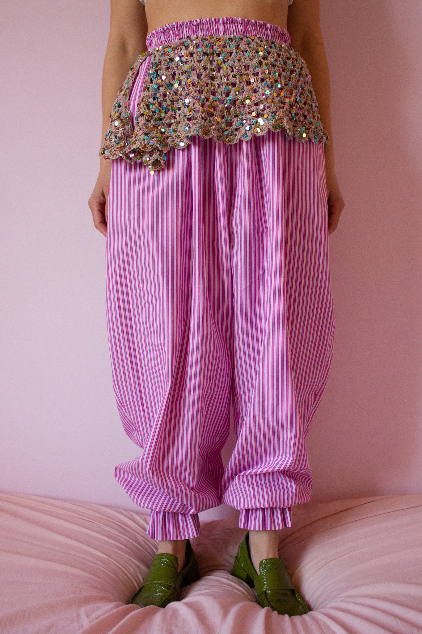 Bella Donna Sequin Bolero & Belt Skirt - Crochet Pattern (DK)