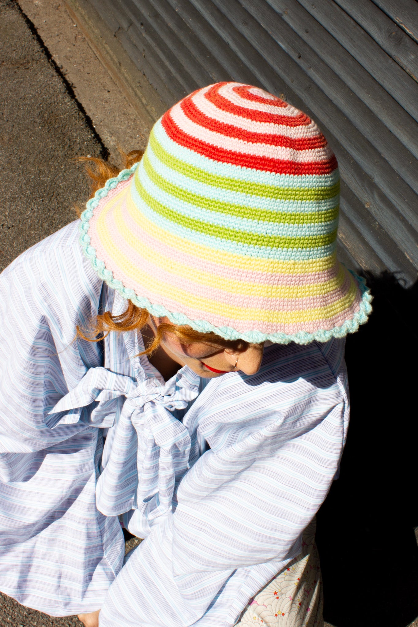 Betty Beach Hat - Crochet Pattern (DK)