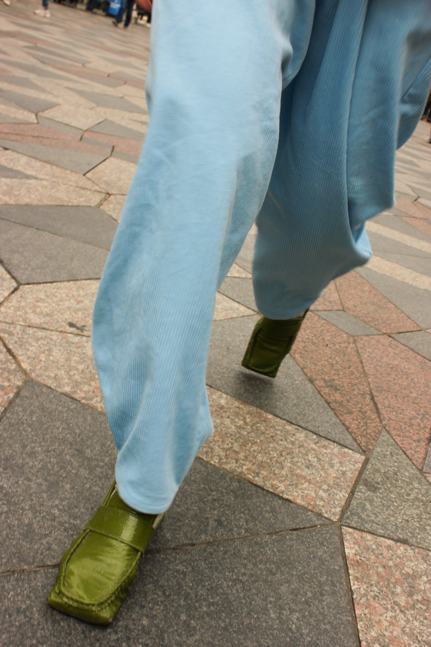 Boom Balloon Pants - Cord In Blue