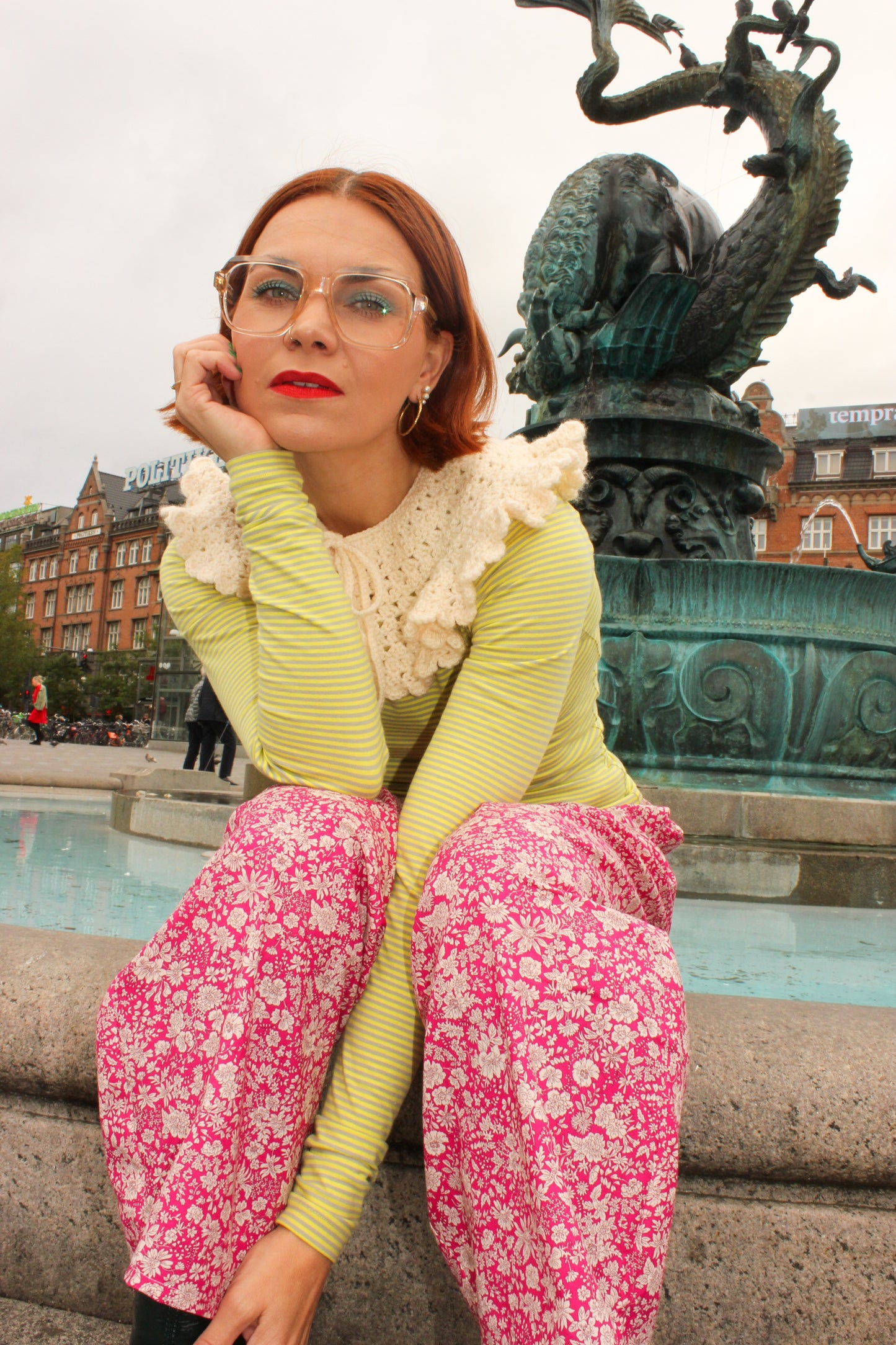 Boom Balloon Pants - Pink Bloom