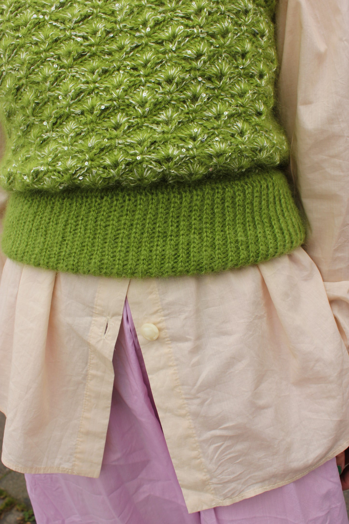 Ada Slipover Vest - Crochet Pattern (DK)
