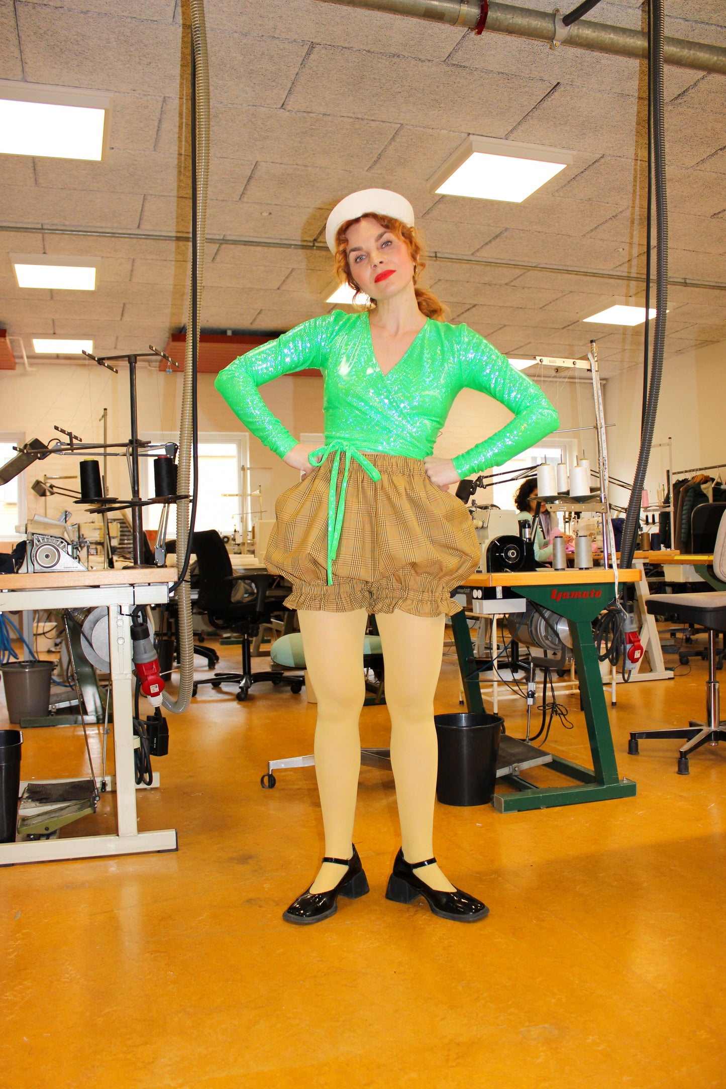 Bonnie Bloomers - Checkered Buttercup