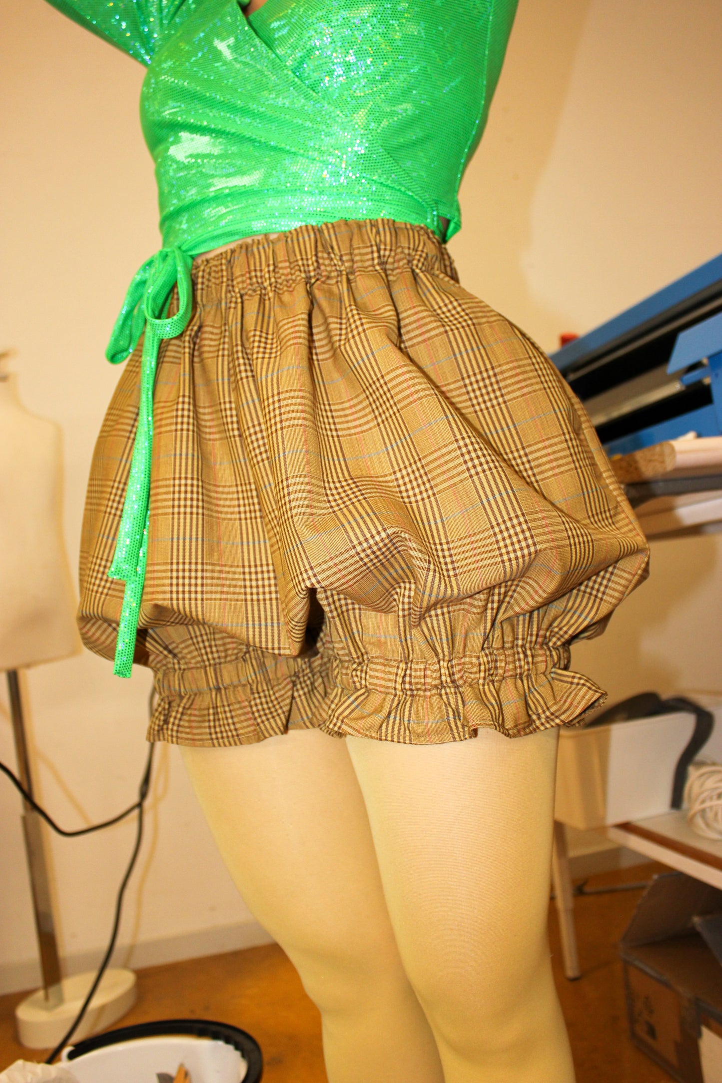 Bonnie Bloomers - Checkered Buttercup