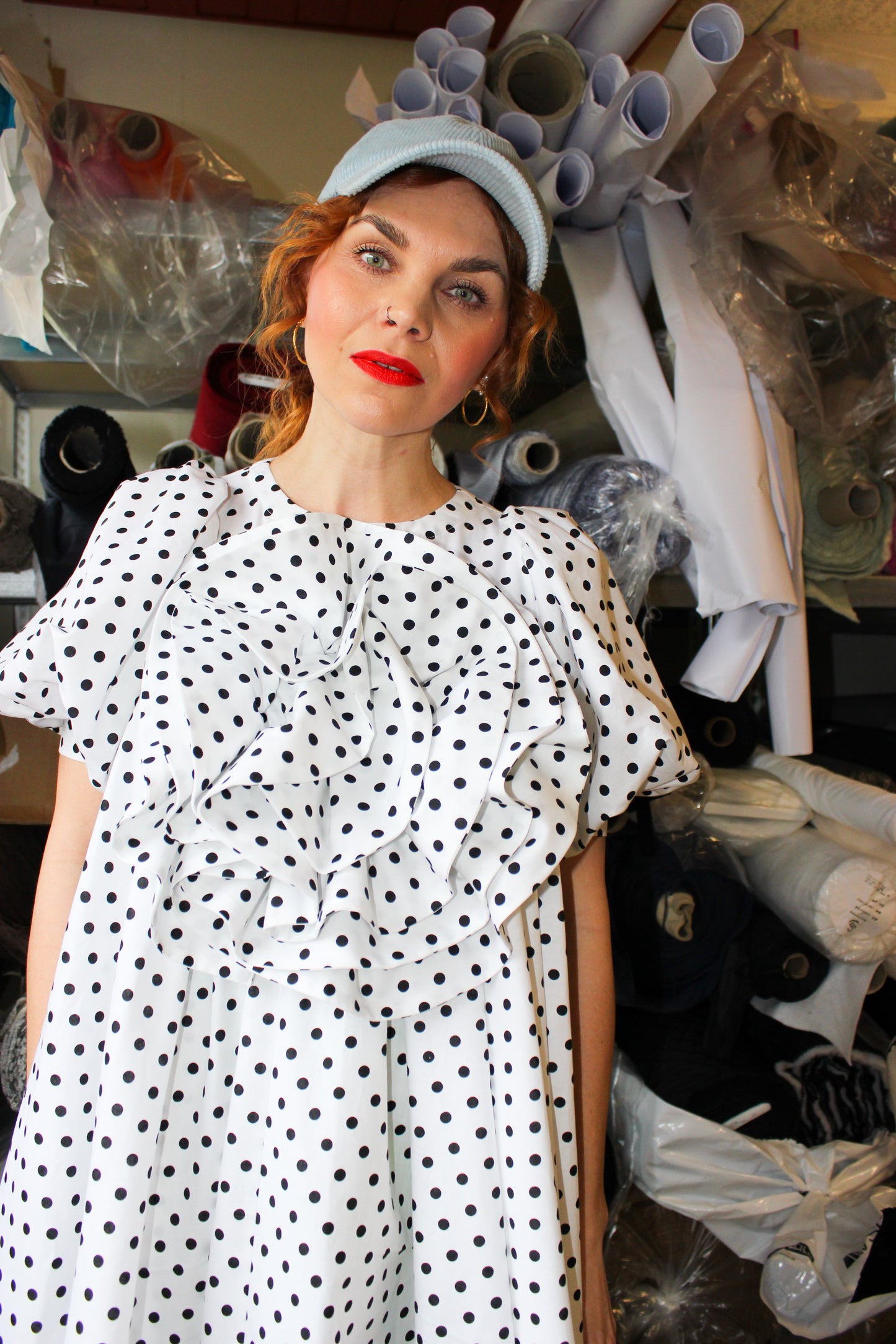 A Rose Is A Rose Dress - Dalmatian Dots