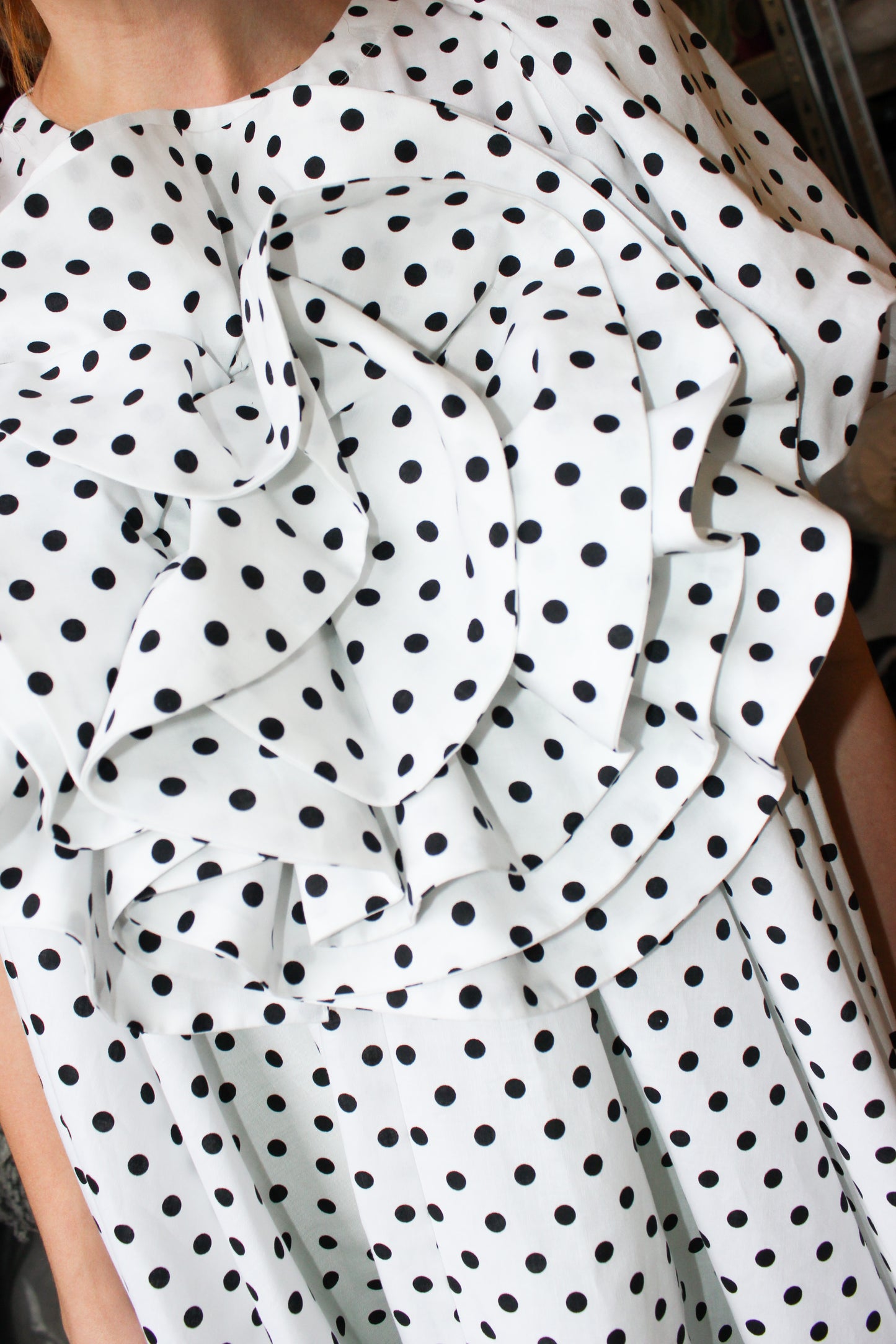 A Rose Is A Rose Dress - Dalmatian Dots