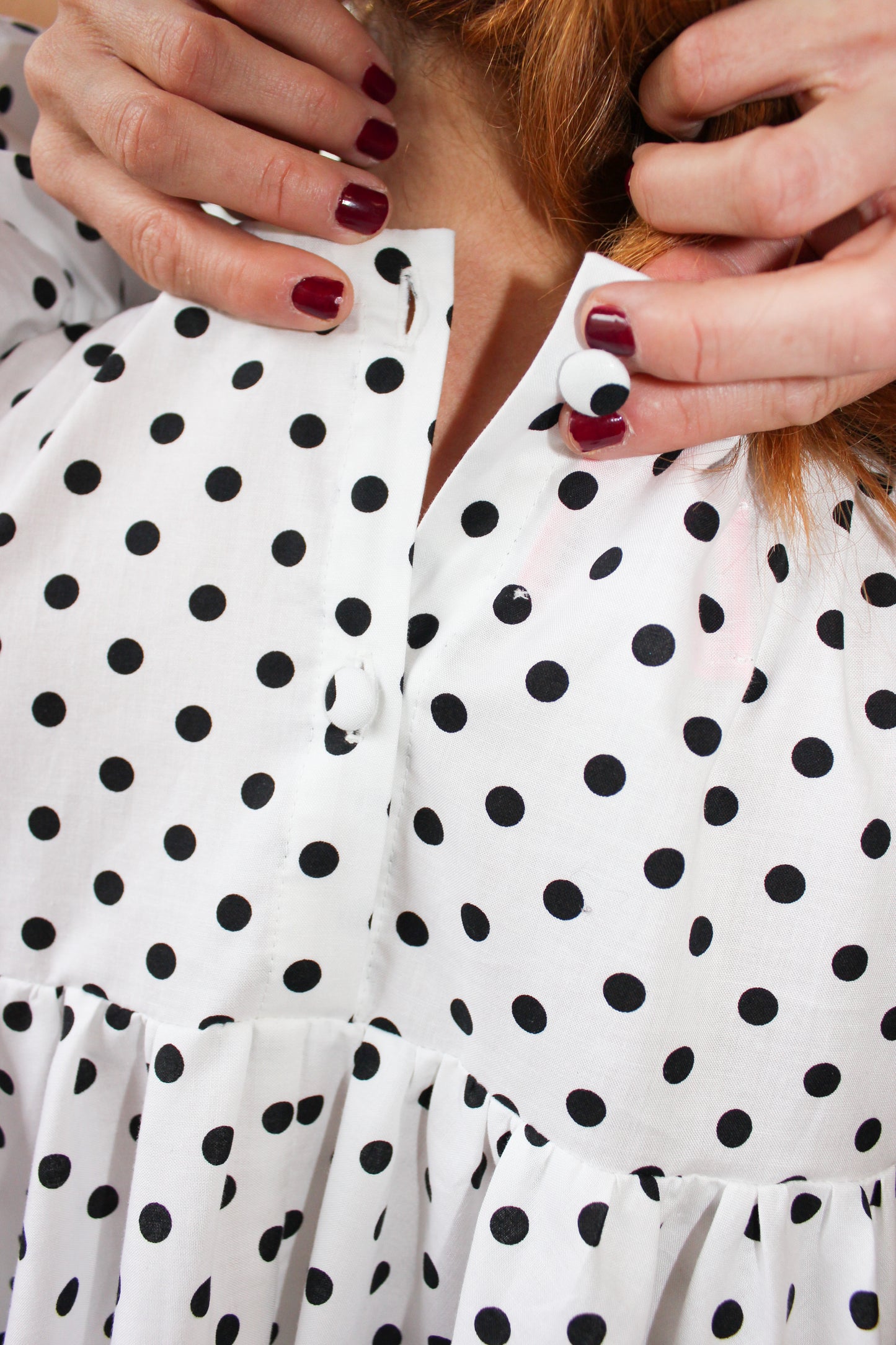 A Rose Is A Rose Dress - Dalmatian Dots