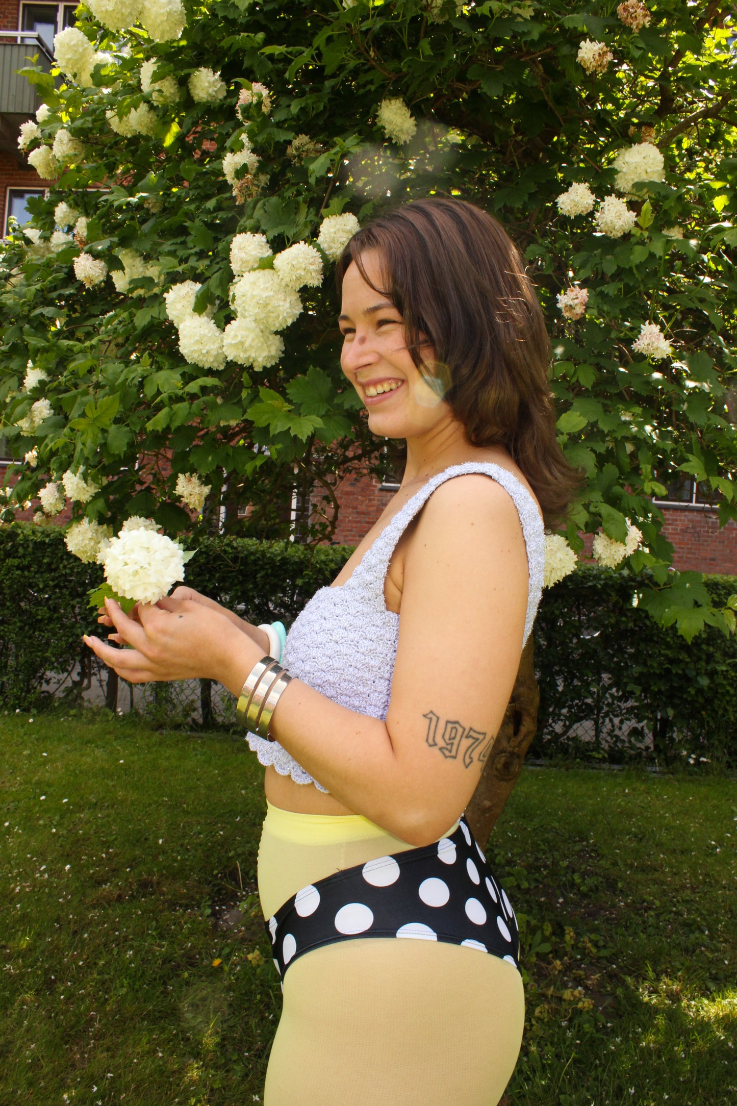 Alvine Crop Top - Crochet Pattern (DK)