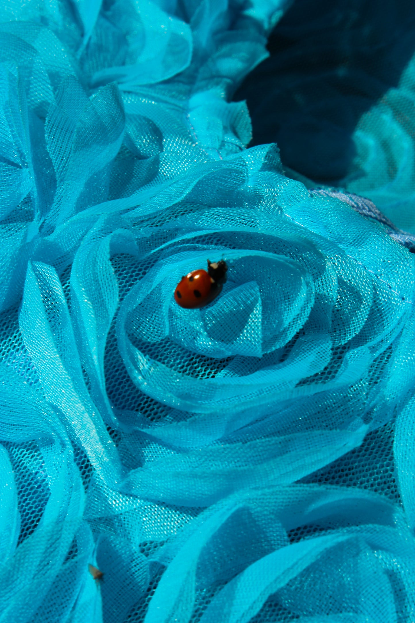 Cordelia Mini Ball Skirt - Rosie Blue