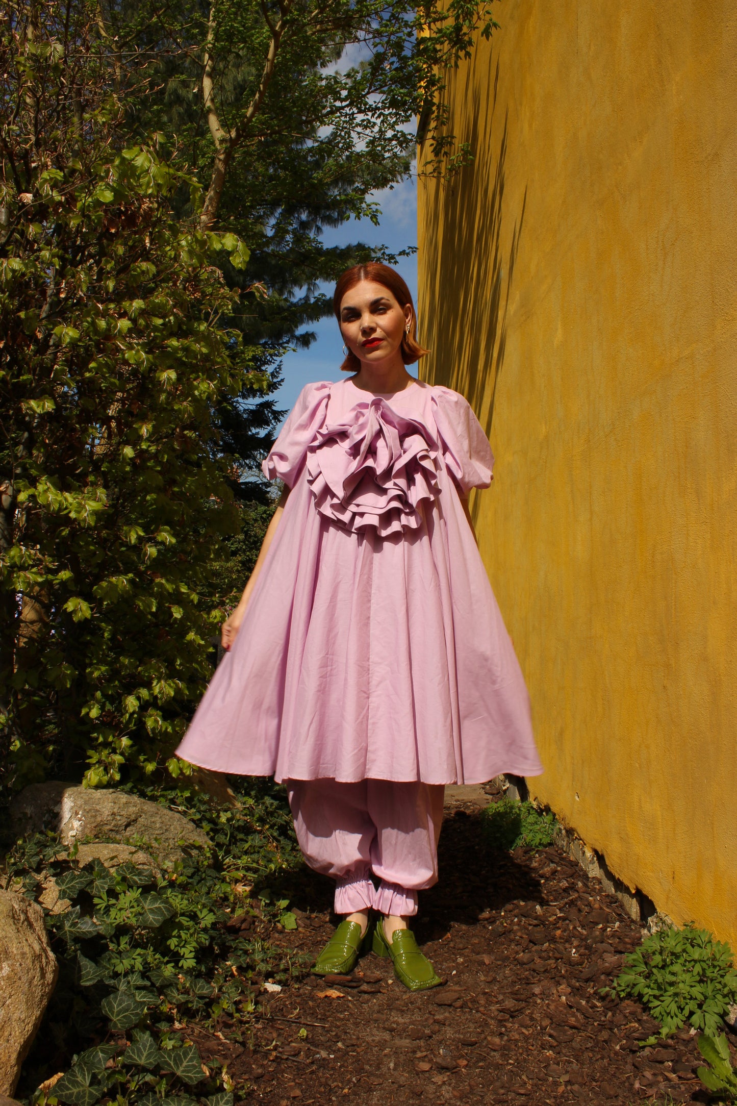 A Rose is A Rose Dress - Warm Cuddle Lilac