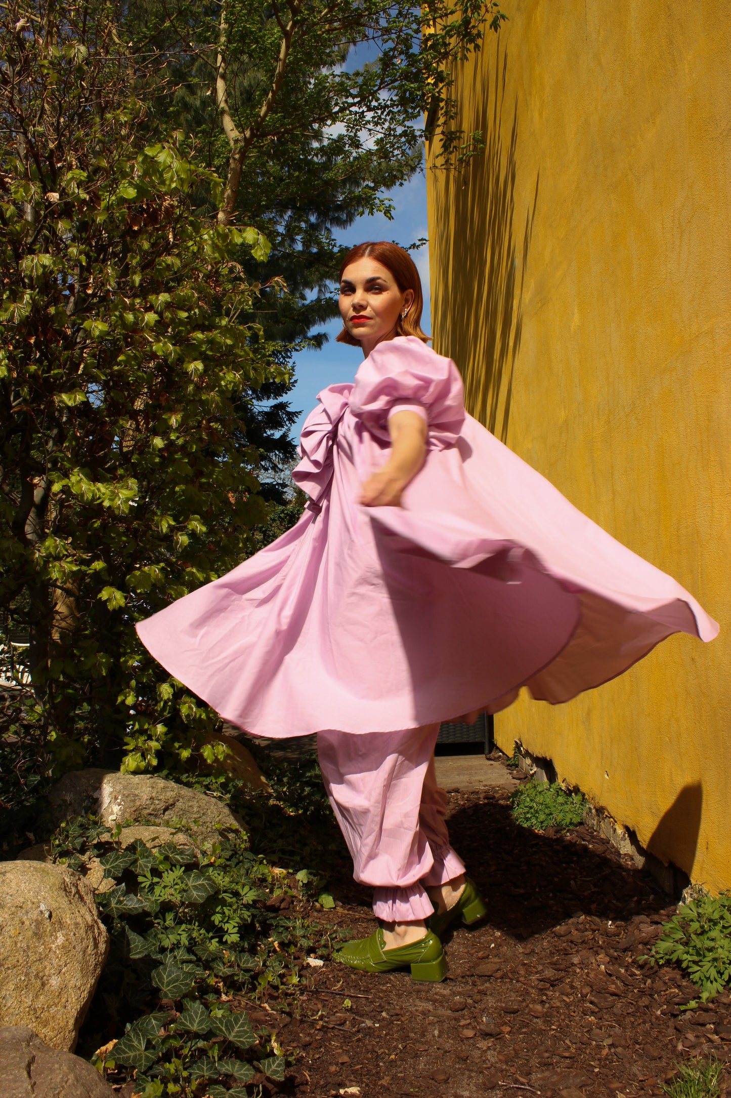 A Rose is A Rose Dress - Warm Cuddle Lilac