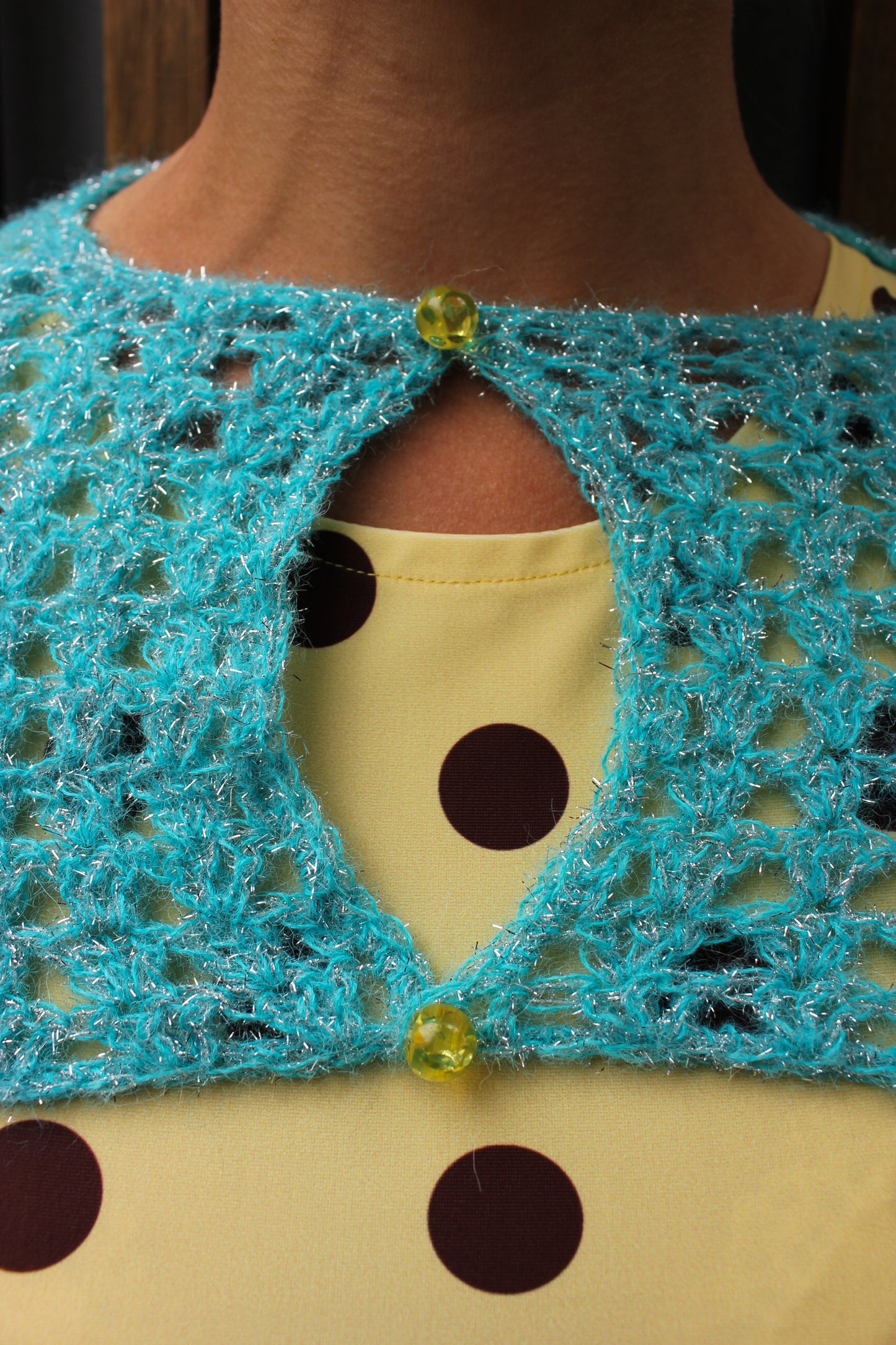 Caia Bolero Shrug - Crochet Pattern DK