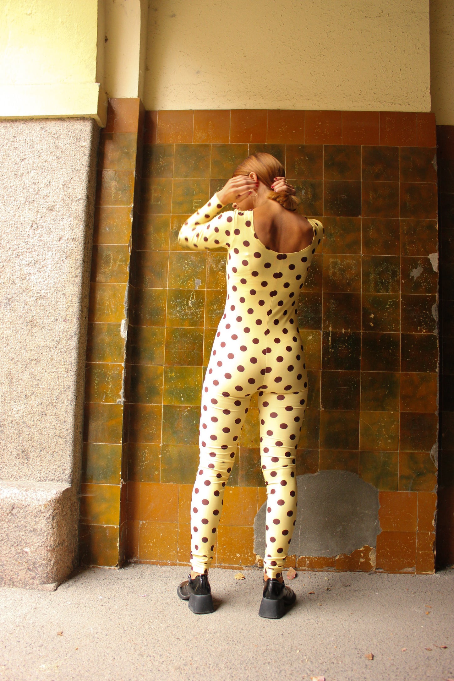 Funsie Onesie - Butter Dots