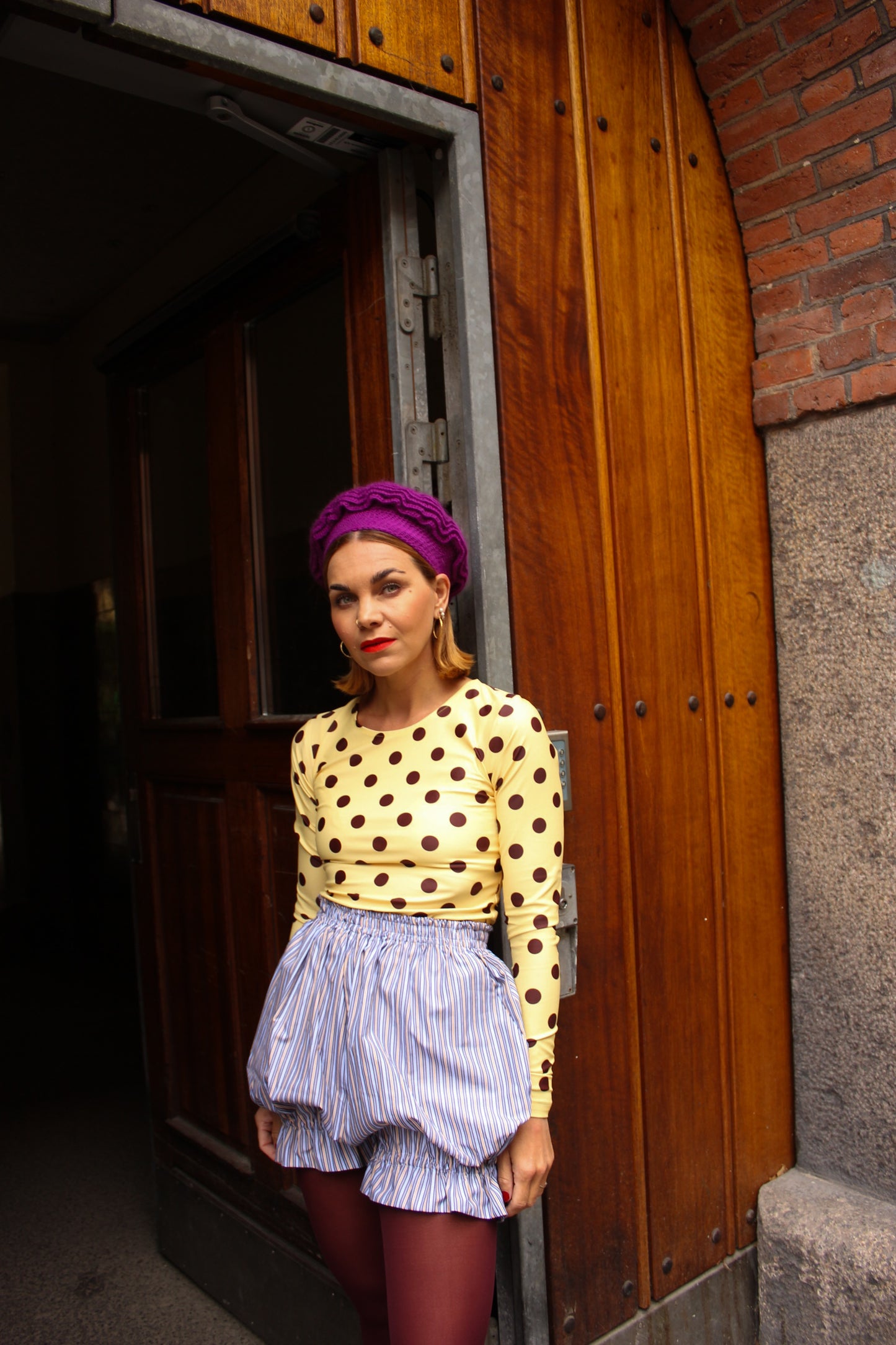 Balula Long Sleeve - Butter Dots