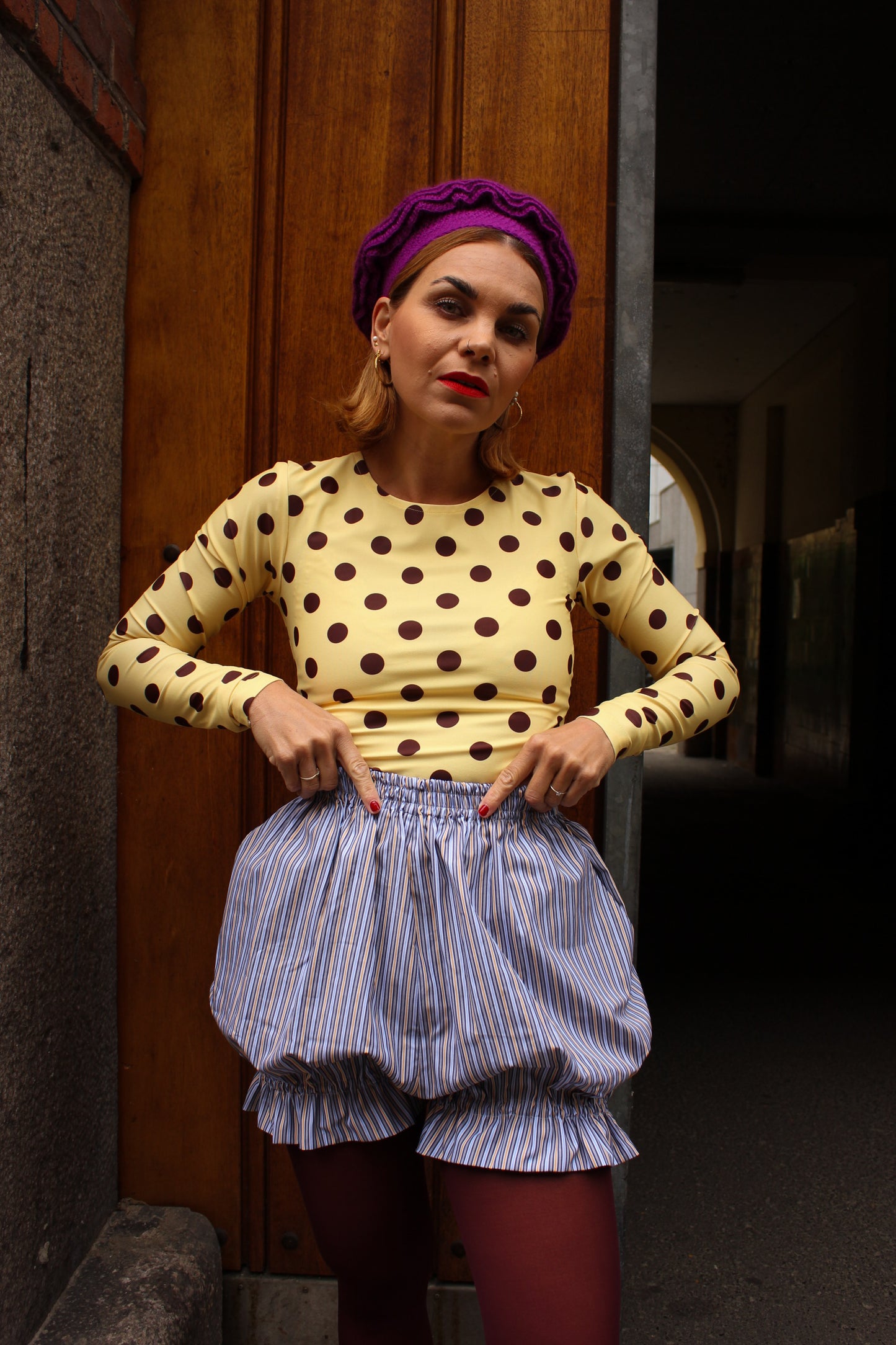 Balula Long Sleeve - Butter Dots