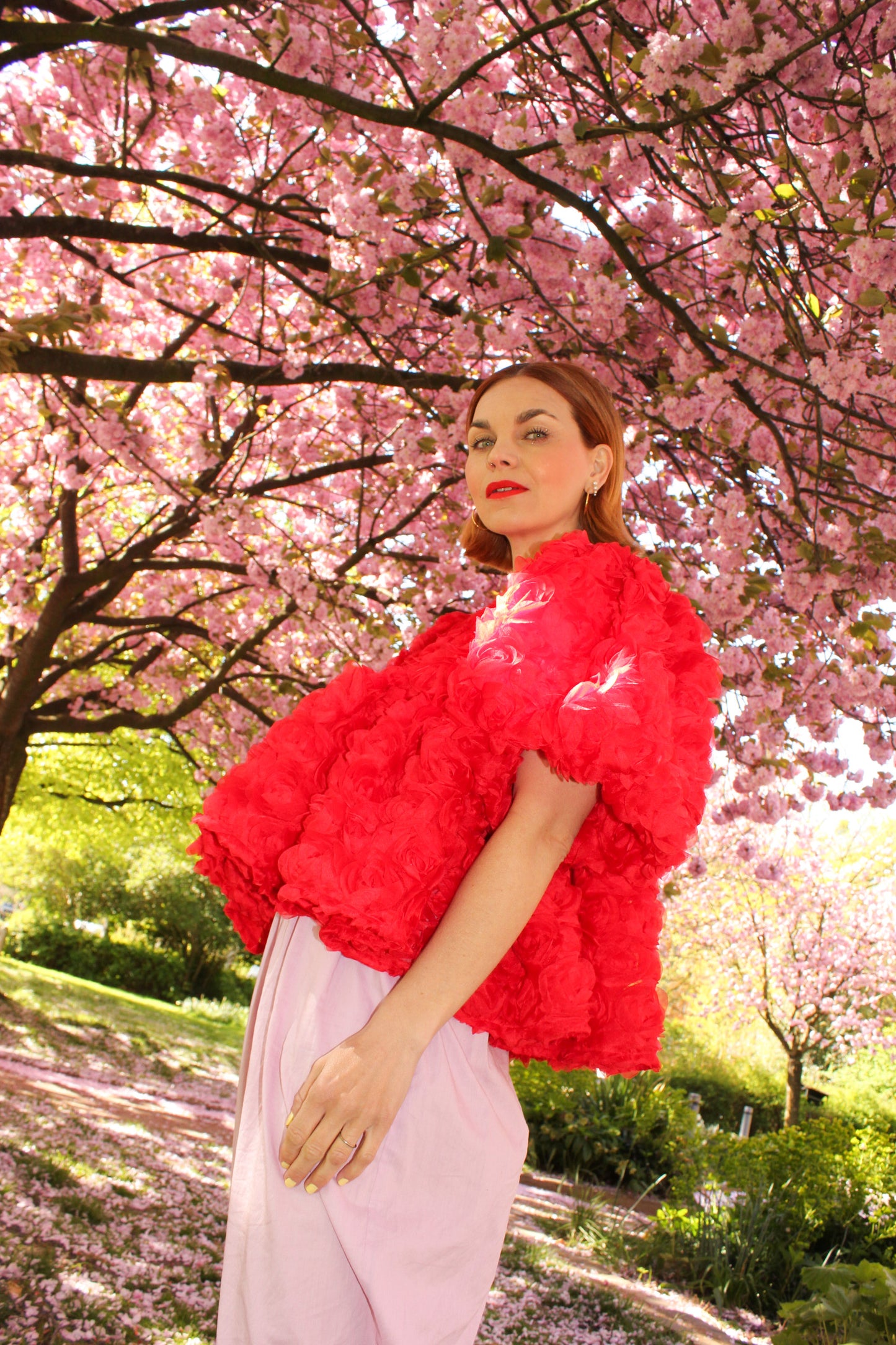Bubble Top - Rosie Red