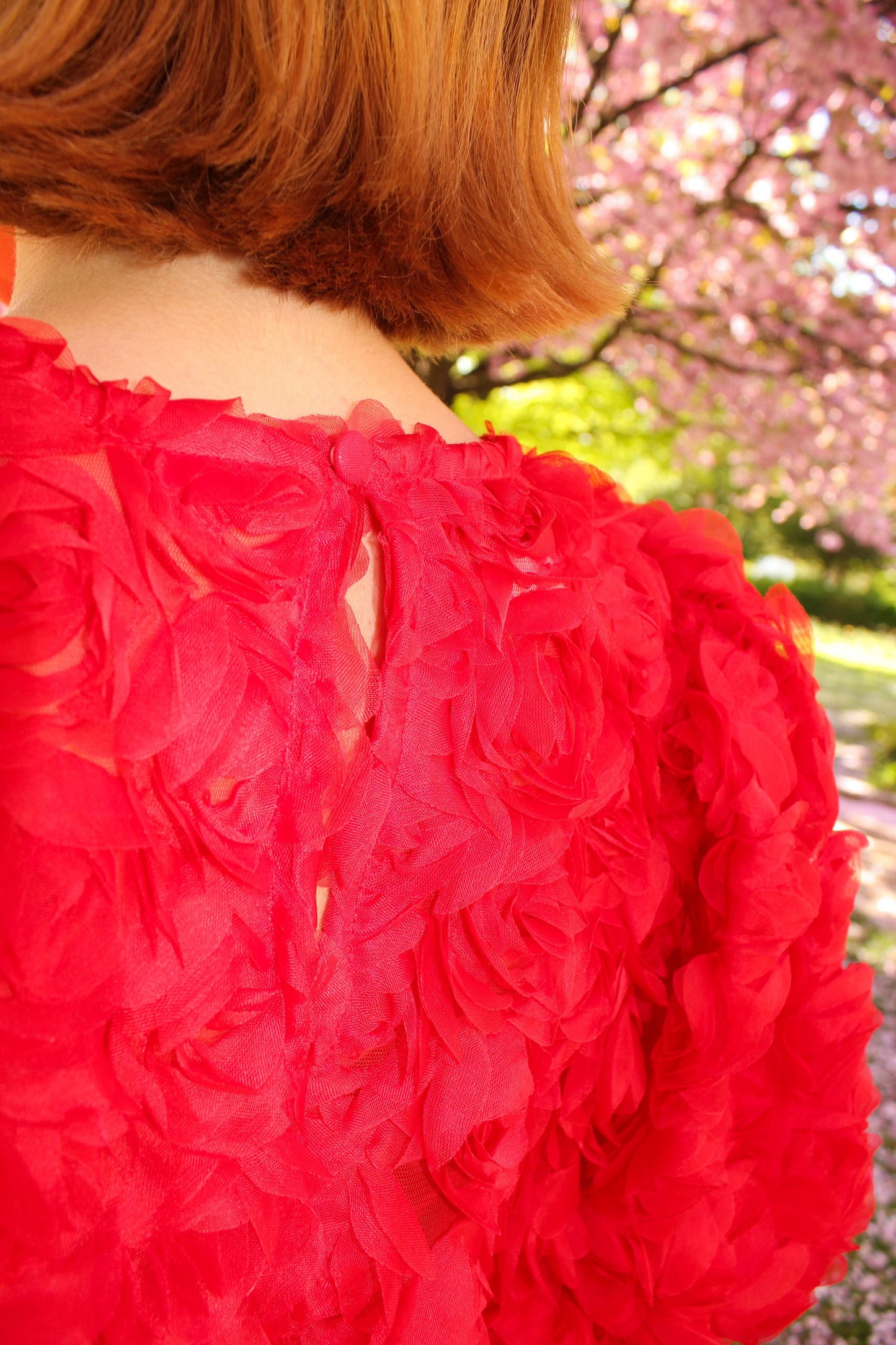 Bubble Top - Rosie Red