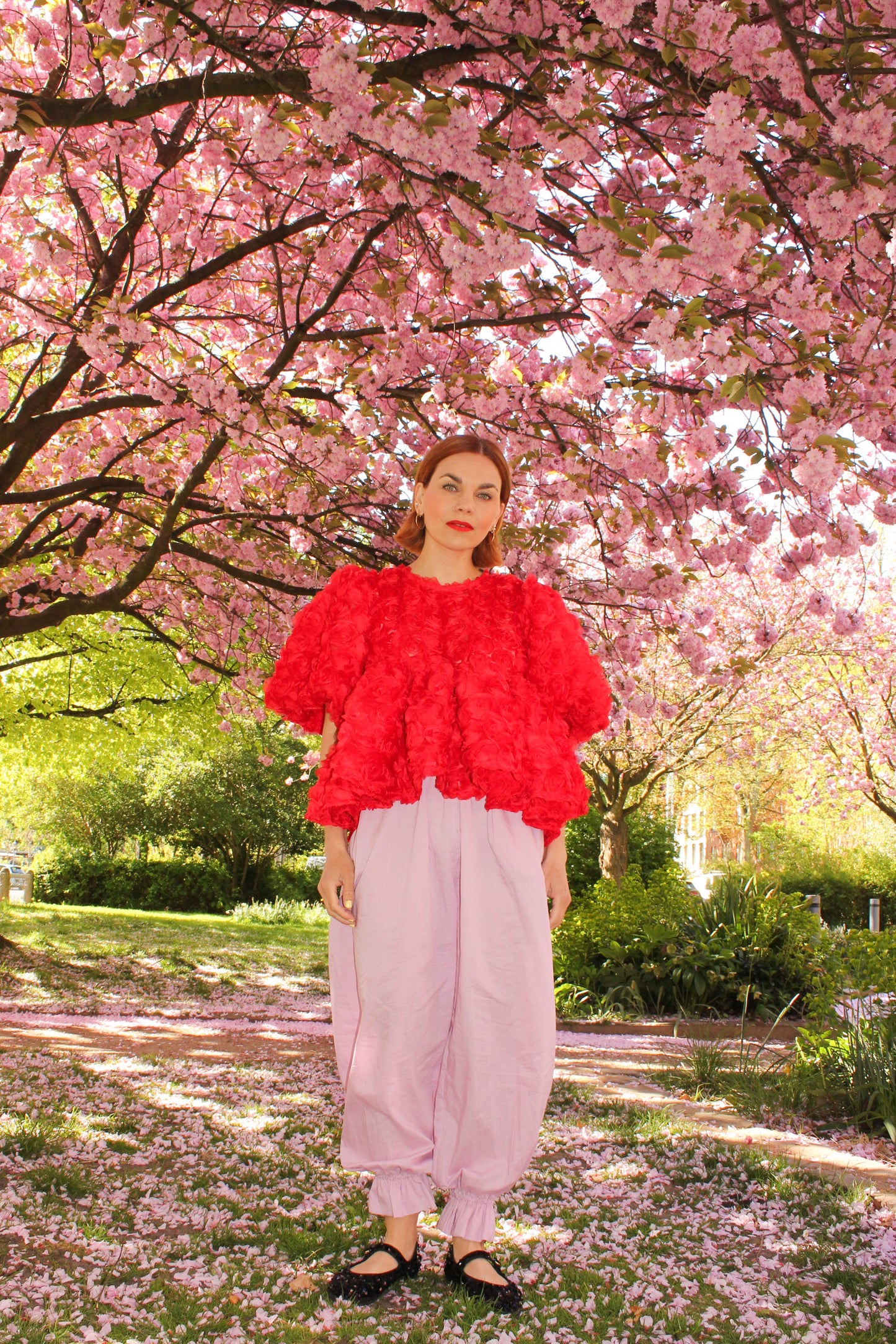 Bubble Top - Rosie Red