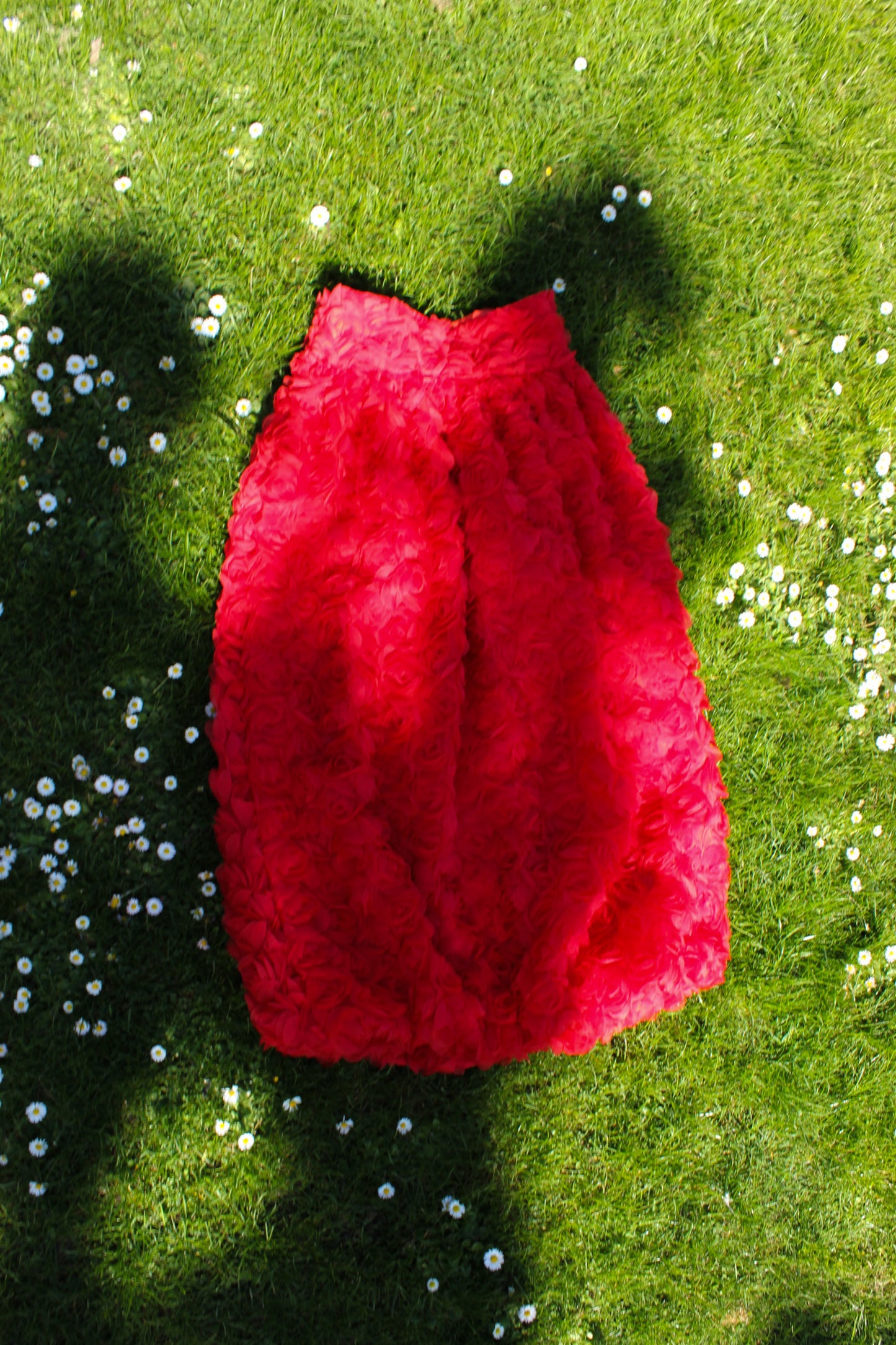 Cordelia Ball Skirt - Rosie Red